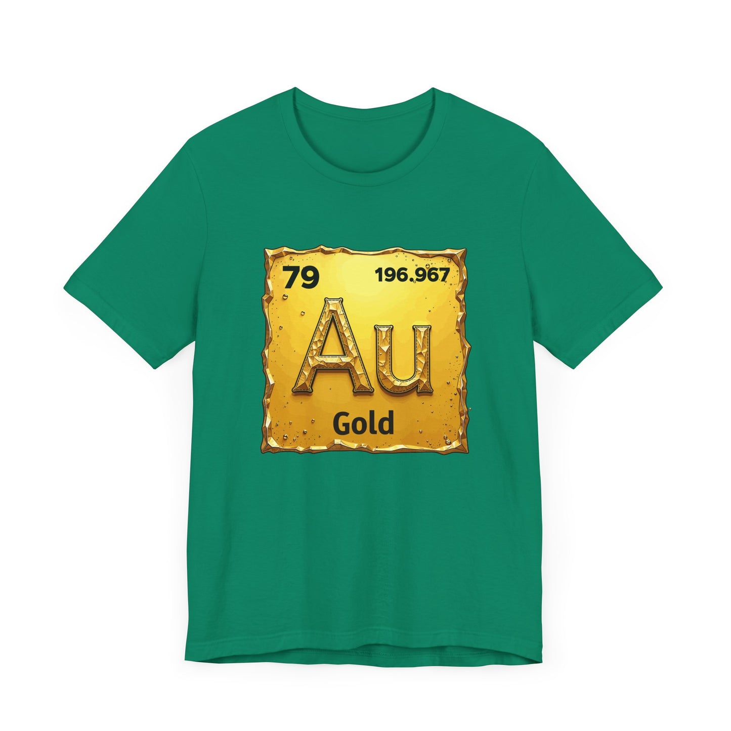 Gold Because I’m Worth It Tee, Science Glam Shirt, Chemistry Humor Tee, Periodic Table Graphic Top, Self Worth Gift