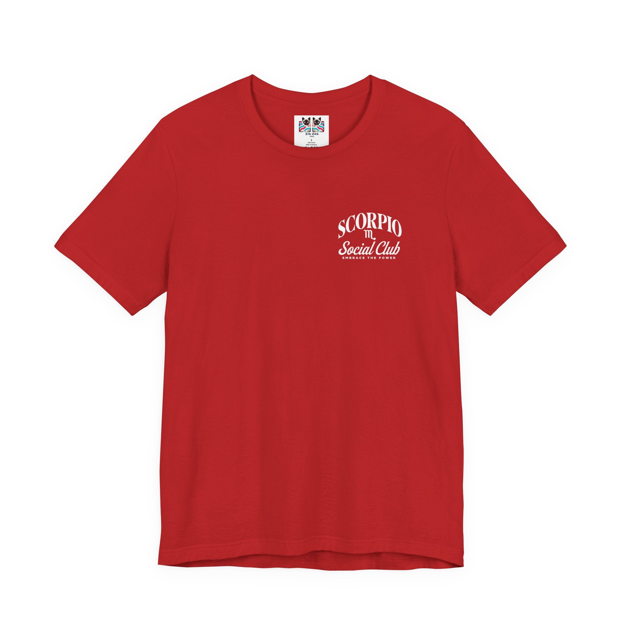 Scorpio Social Club T-Shirt – Scorpion with Zodiac Constellation Graphic