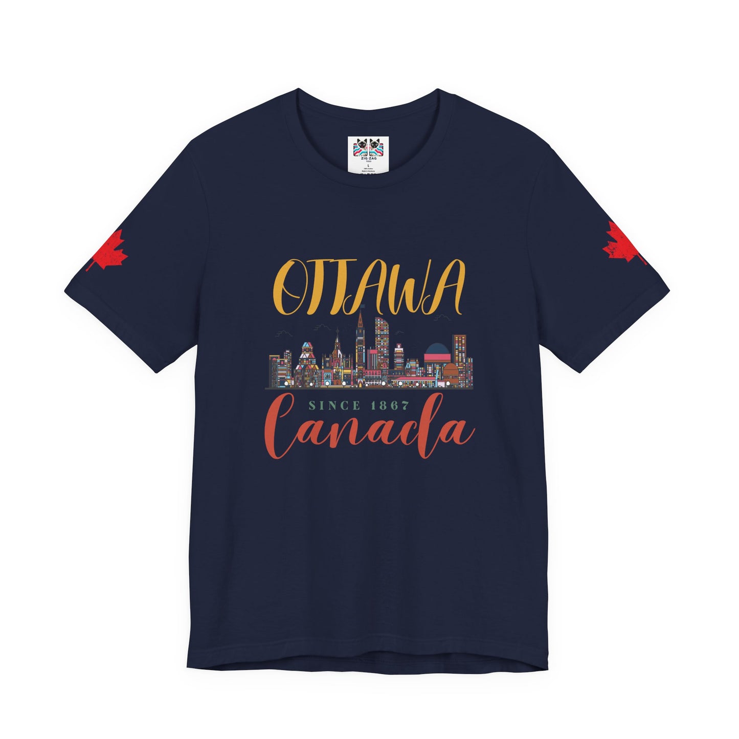 Ottawa Canada Skyline Since 1867 T-Shirt
