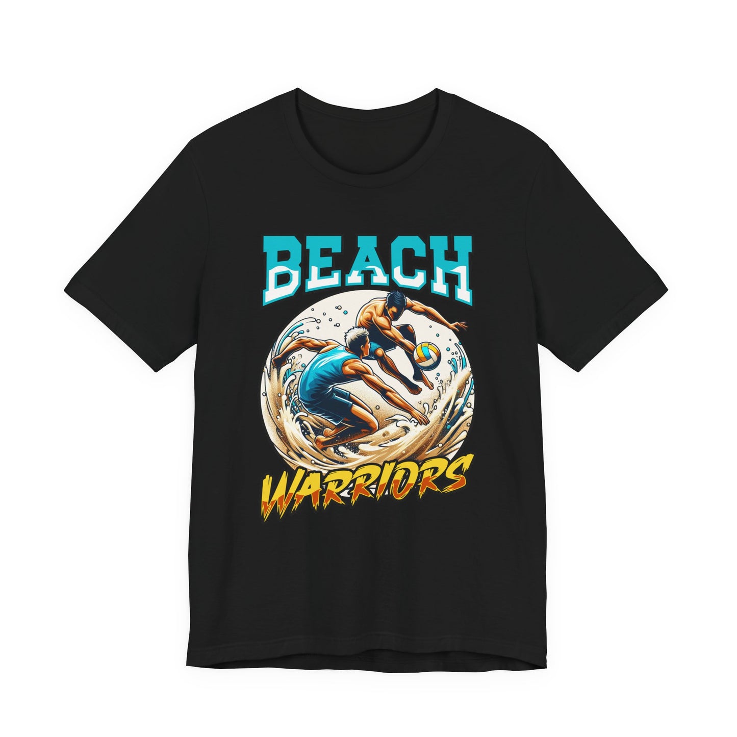 Beach Warriors – Sand Court Battle Beach Ball Graphic T-Shirt