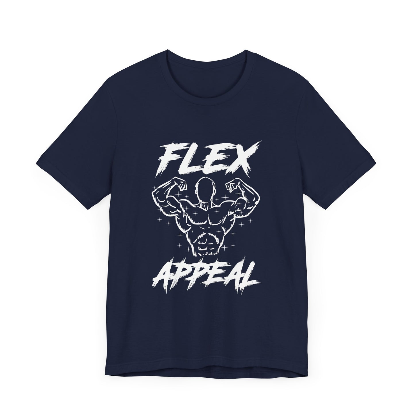 Flex Appeal Shirt, Bodybuilding Strength Tee, Muscle Gym Graphic T Shirt, Fitness Training Apparel, Lifting Workout Top