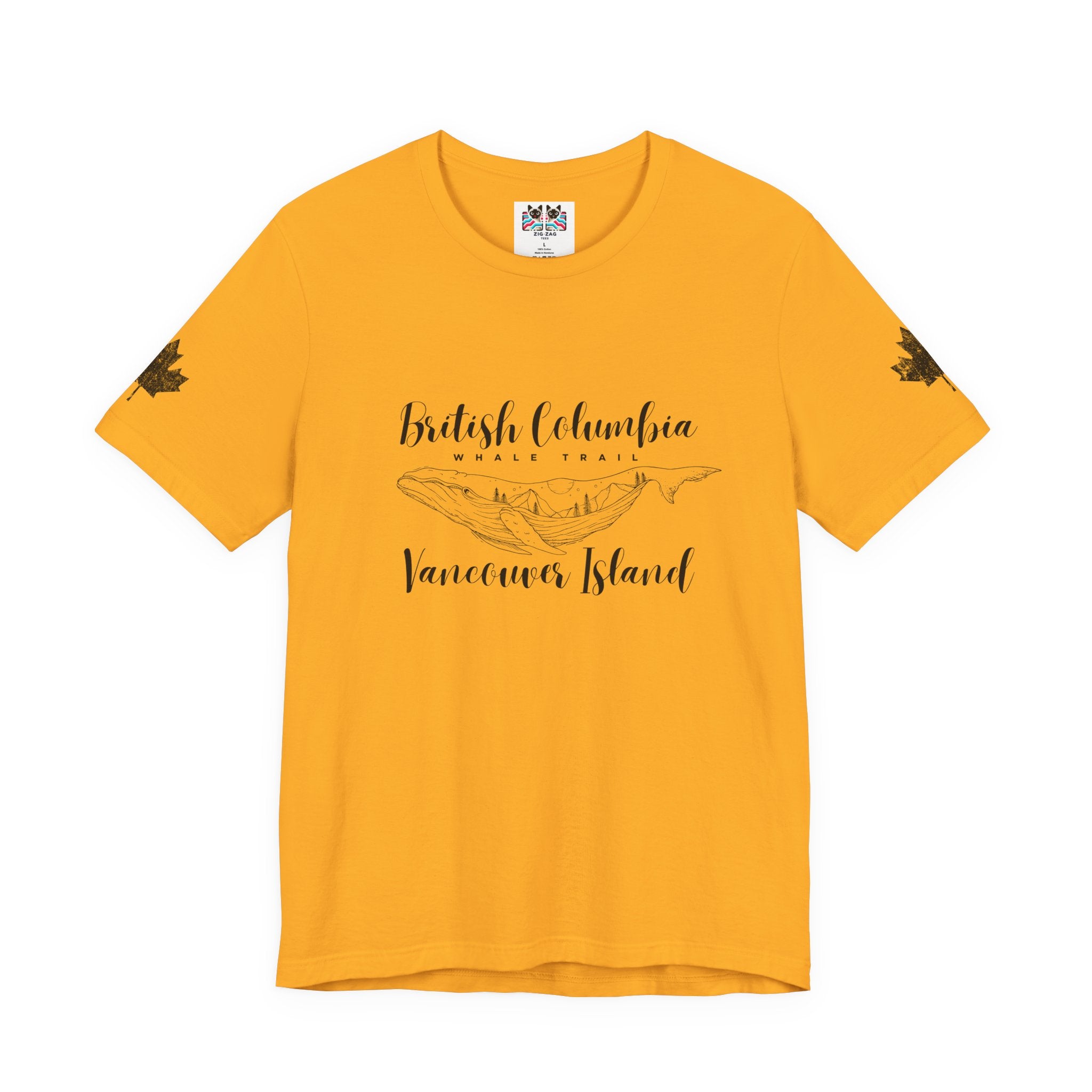 British Columbia Whale Trail Vancouver Island Canada T-Shirt