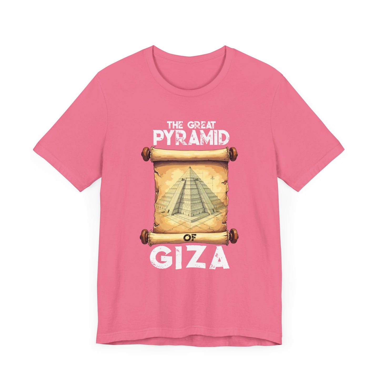Pyramid Blueprint Tee, Ancient Design Shirt, Egypt History Graphic Tee, Architectural Genius Top, Cultural Heritage Gift