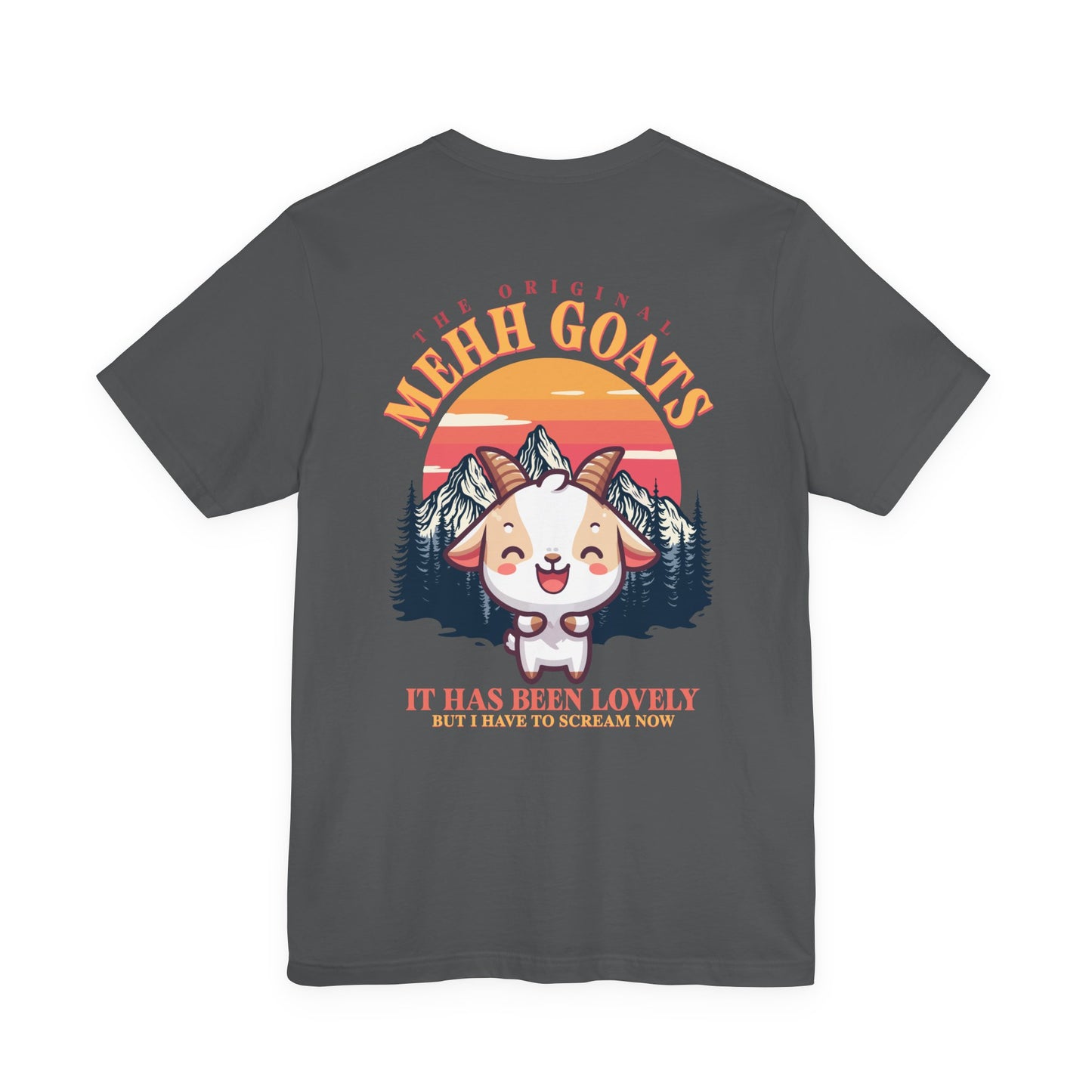 The Original MEHH GOATS Happy Laughing Goat T-Shirt