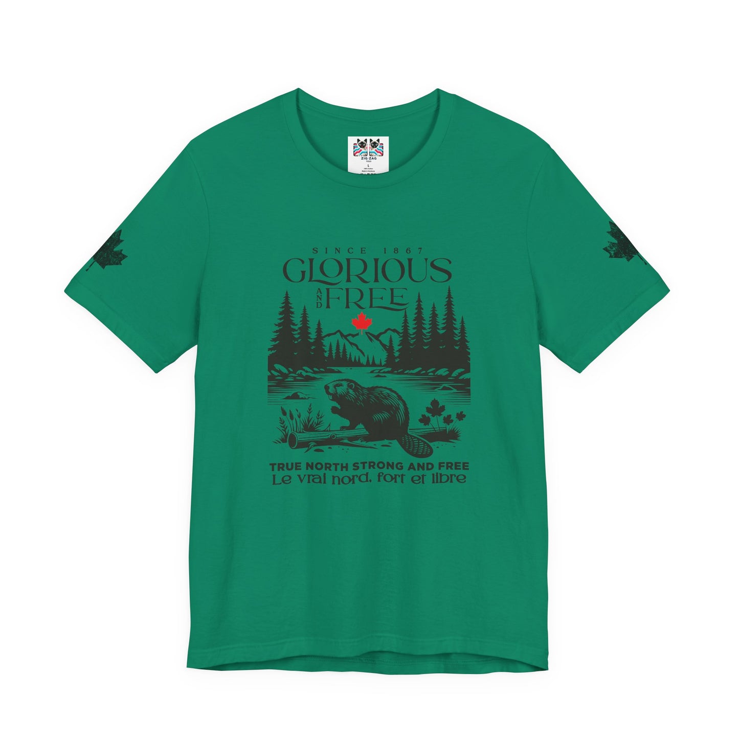 Canada Beaver Glorious North T-Shirt