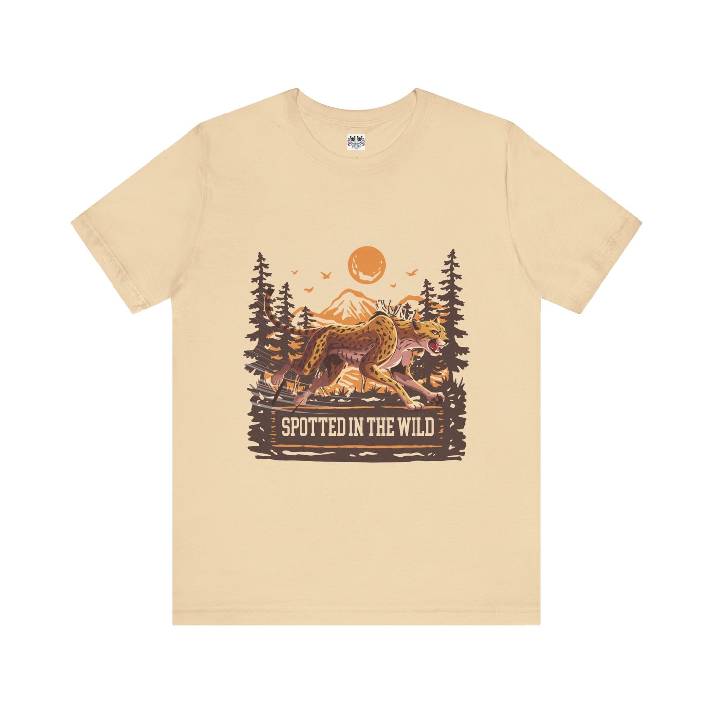 Spotted in the Wild Cheetah Forest Adventure T-Shirt