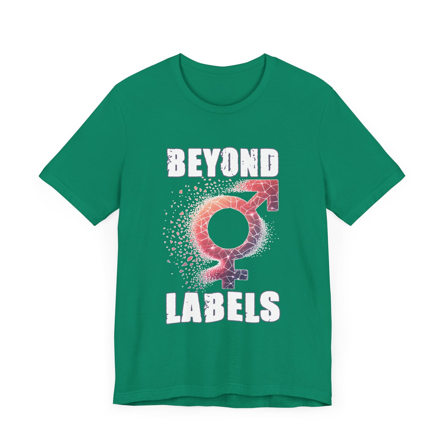 Breaking The Binary Shirt, Pride Beyond Labels Tee, Gender Inclusive T Shirt, LGBTQ Affirmation Apparel, Queer Identity Graphic Top