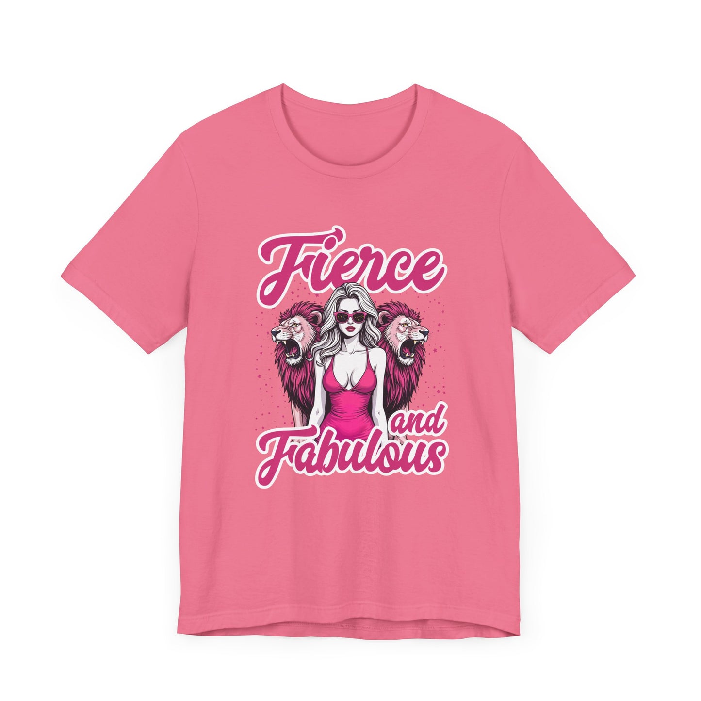 Fierce and Fabulous T-Shirt – Bold Women & Roaring Lions Graphic Tee