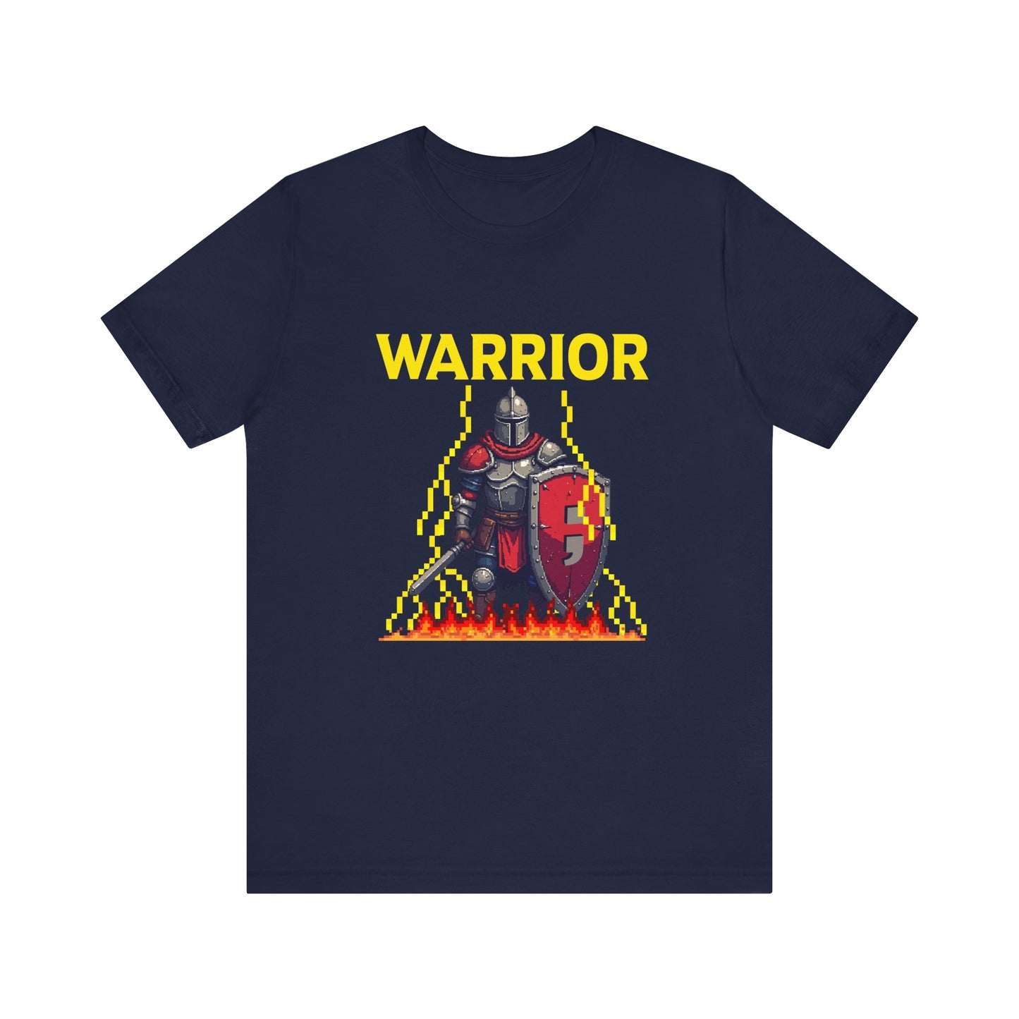 WARRIOR Mental Strength Graphic Tee for Fighters Survivors and Bold Souls Who Keep Going Even When the World Says Stop