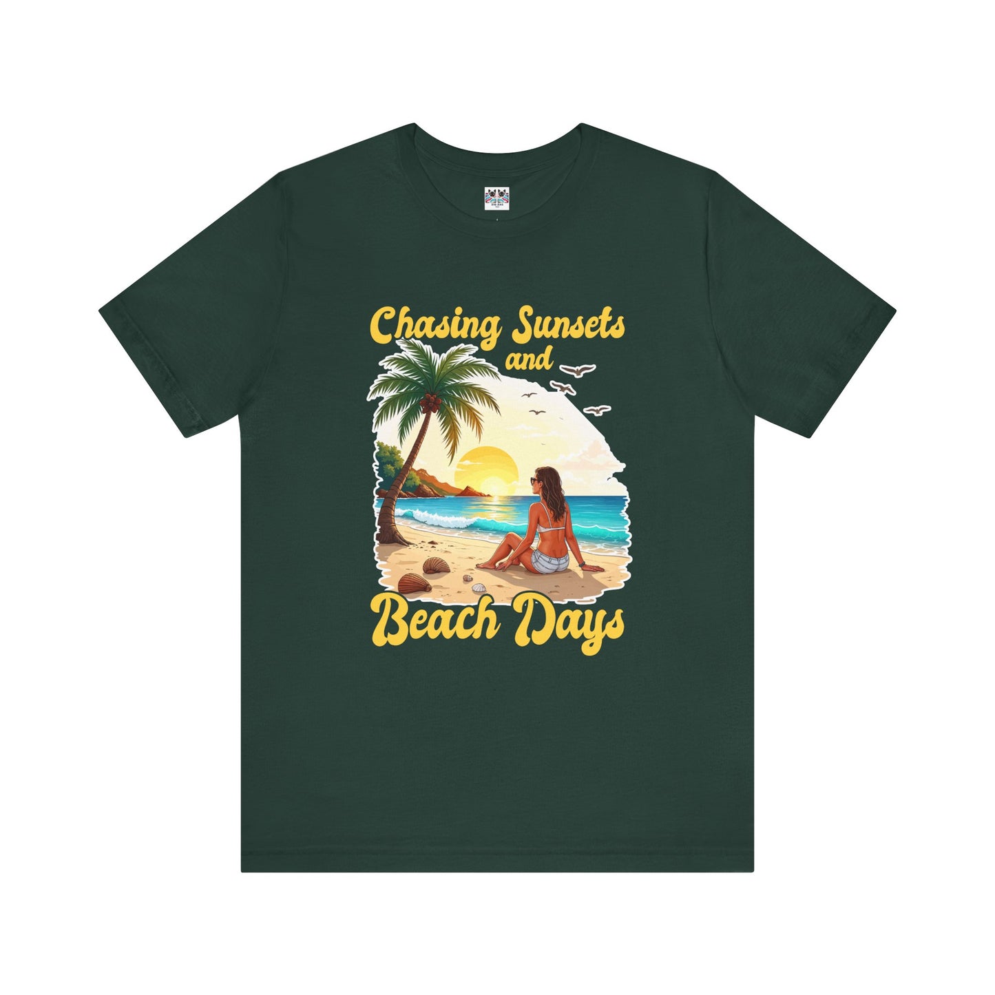 Chasing Sunsets and Beach Days Summer Escape T-Shirt