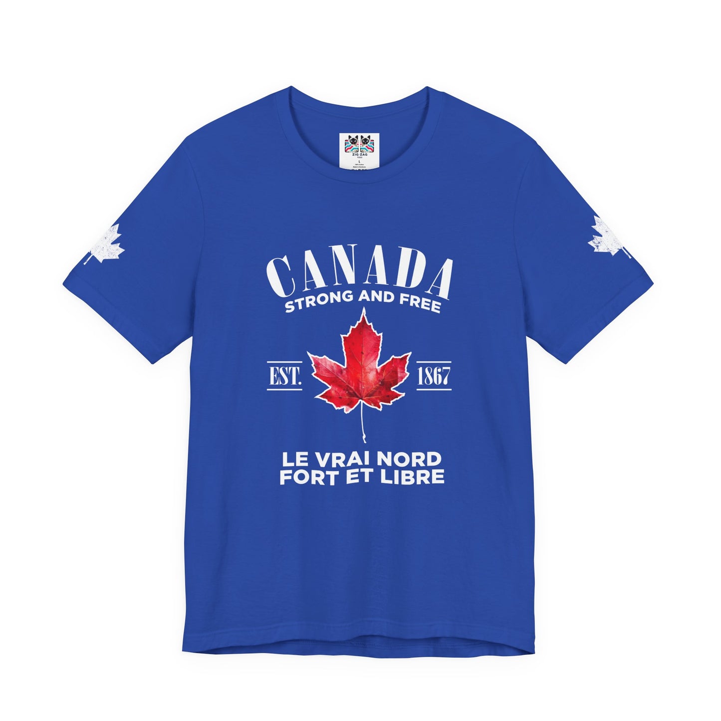 Canada Strong and Free True Maple Heritage T-Shirt