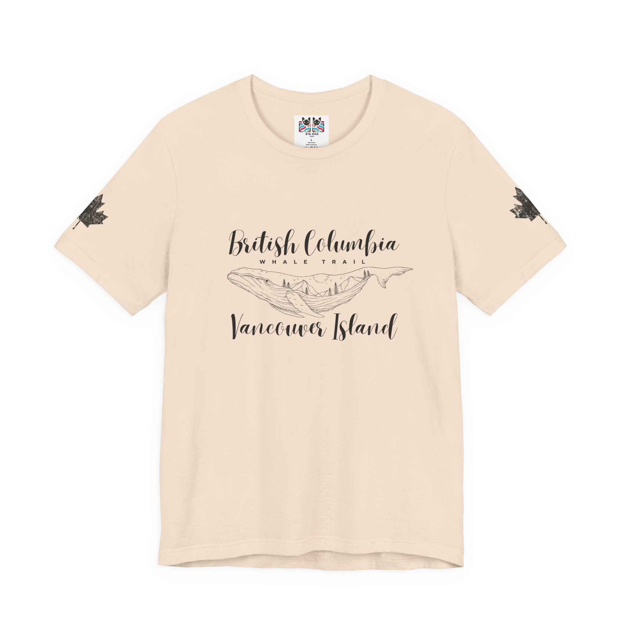 British Columbia Whale Trail Vancouver Island Canada T-Shirt