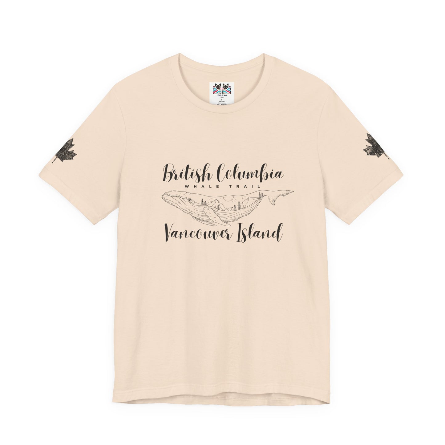 British Columbia Whale Trail Vancouver Island Canada T-Shirt