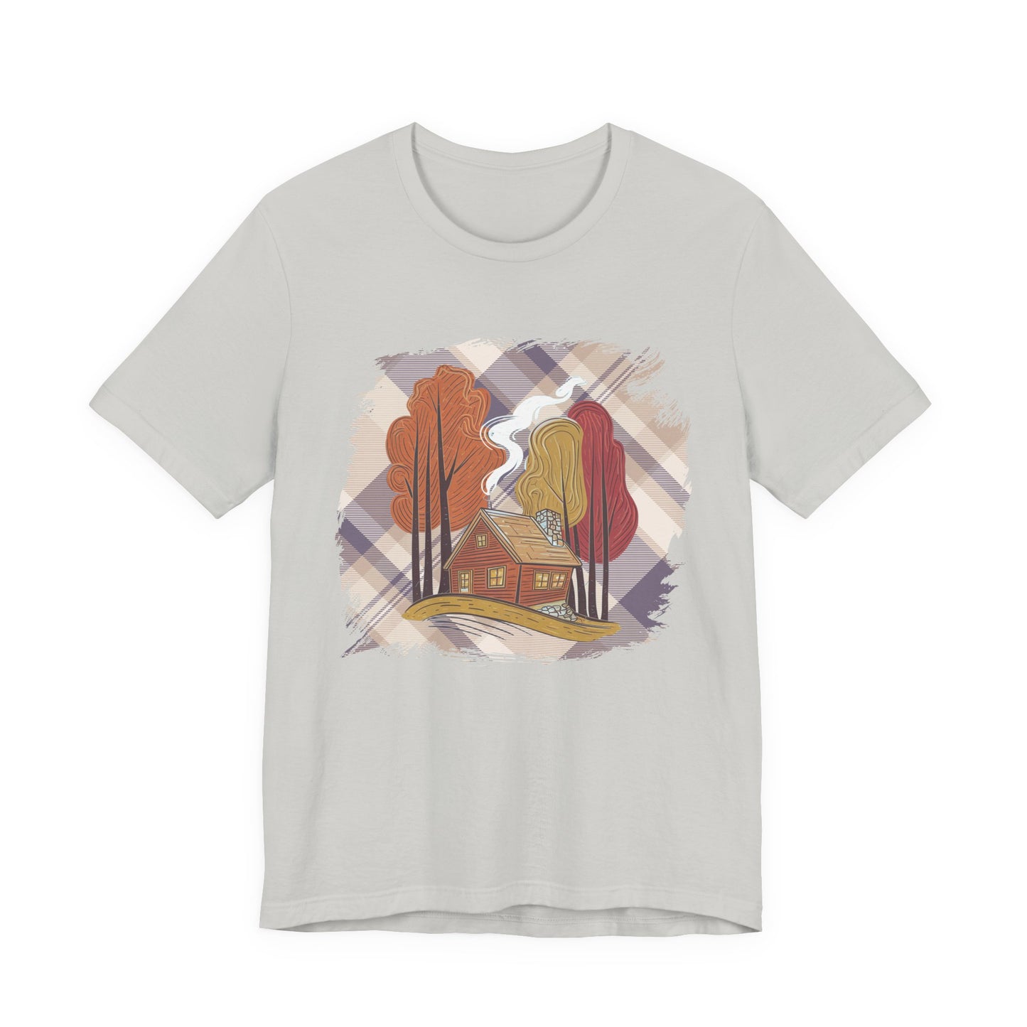 Flannels, Fires & Fall – Cozy Autumn Vibes Graphic T-Shirt