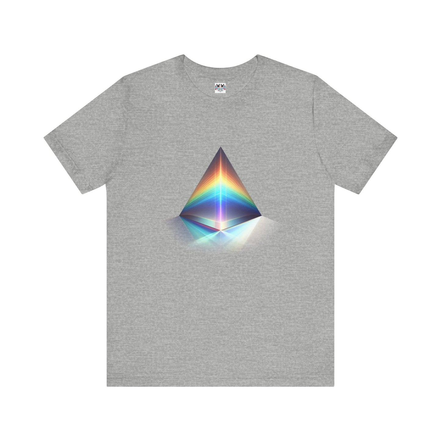 Prism Reflection Light Spectrum Art T-Shirt