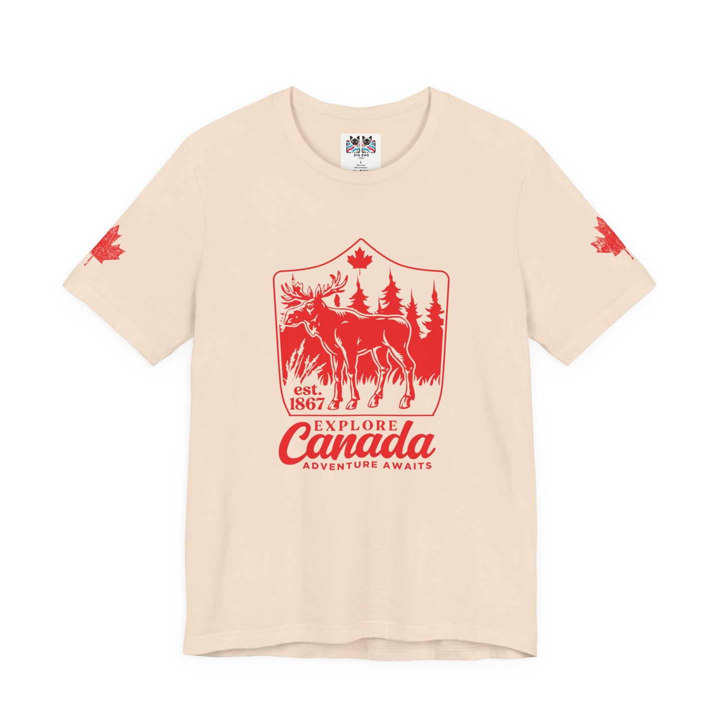 Explore Canada Moose Adventure T-Shirt