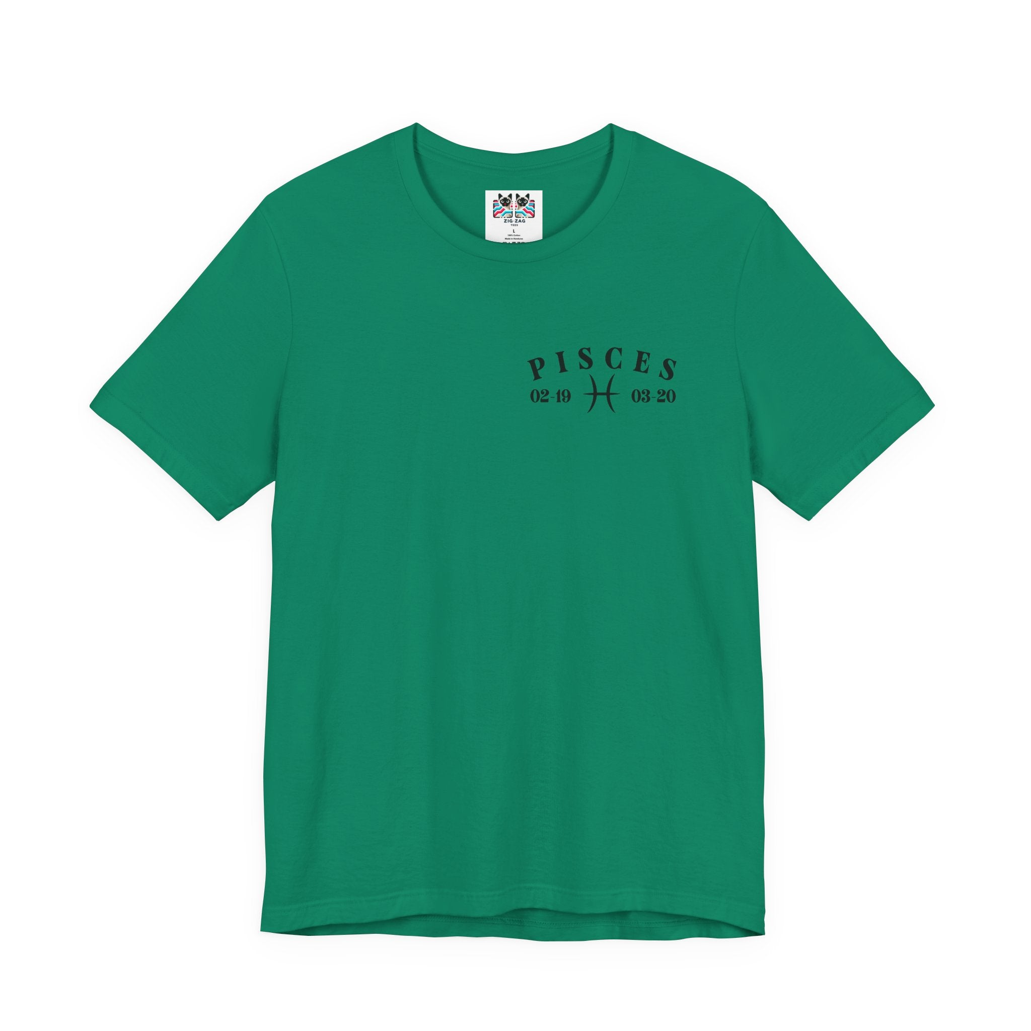 Pisces Constellation & Floral Zodiac T-Shirt – February 19 to March 20