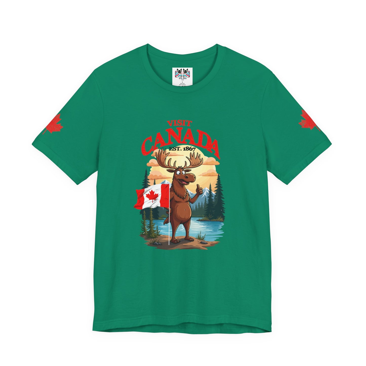 Visit Canada Moose Welcome T-Shirt