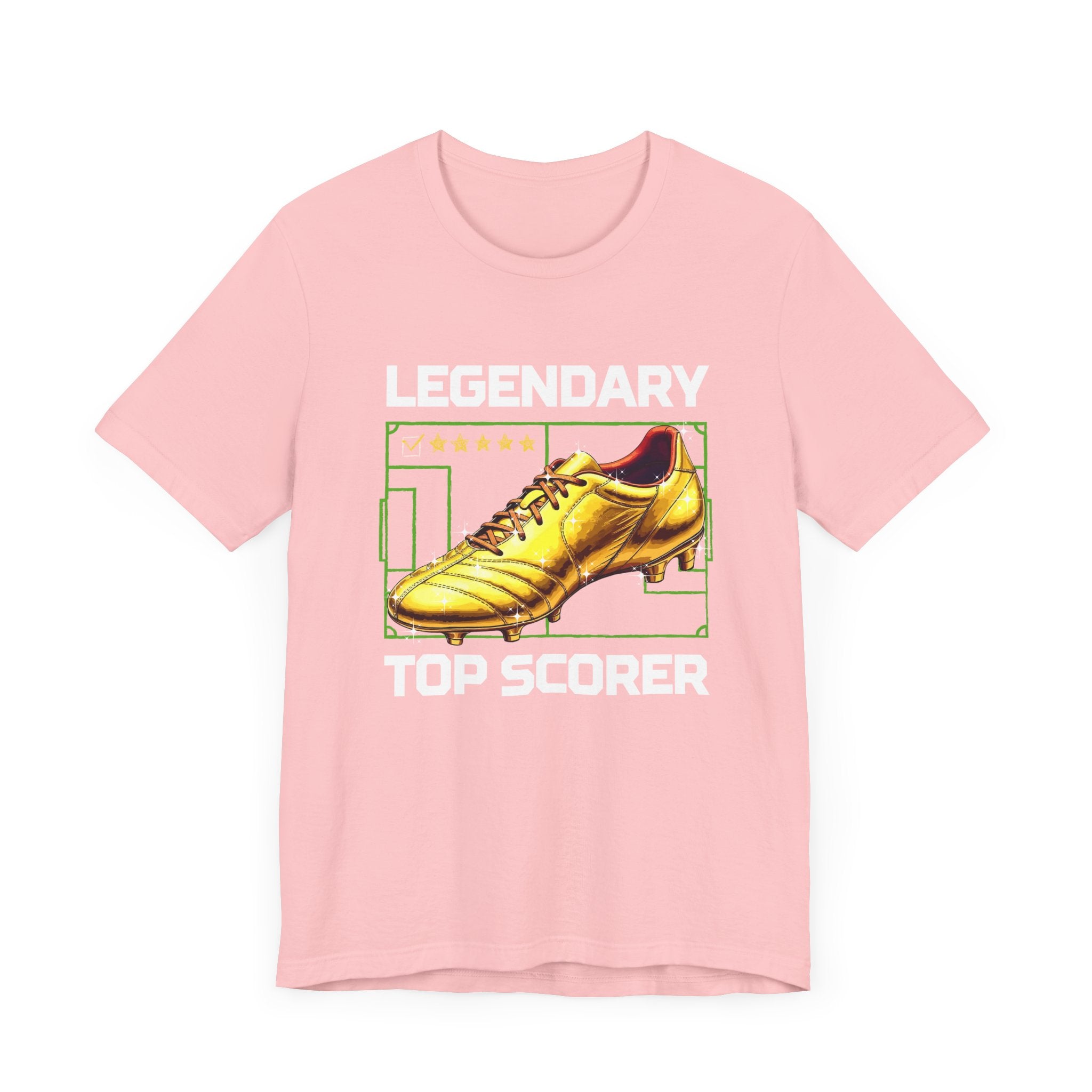 Legendary Top Scorer | Golden Boot & Five-Star Review Graphic T-Shirt