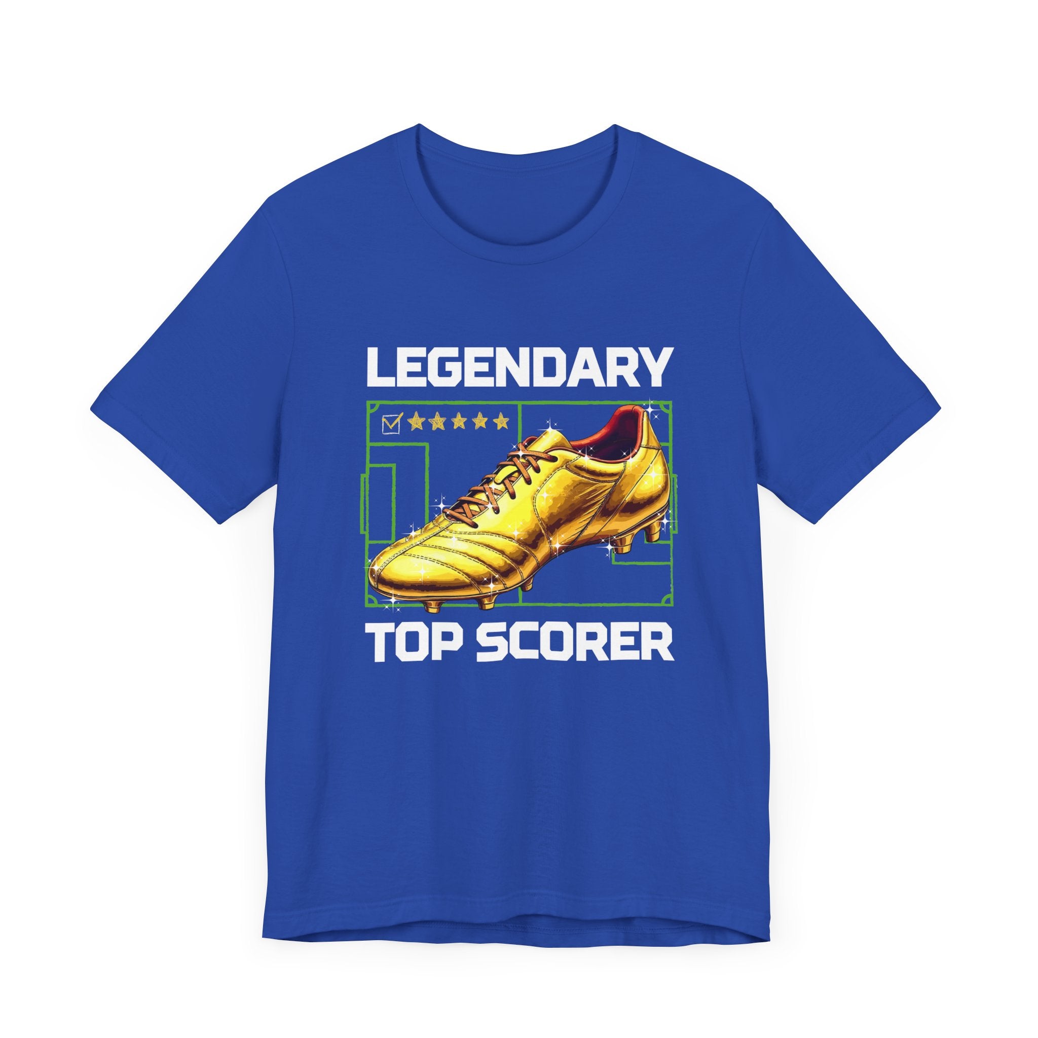 Legendary Top Scorer | Golden Boot & Five-Star Review Graphic T-Shirt