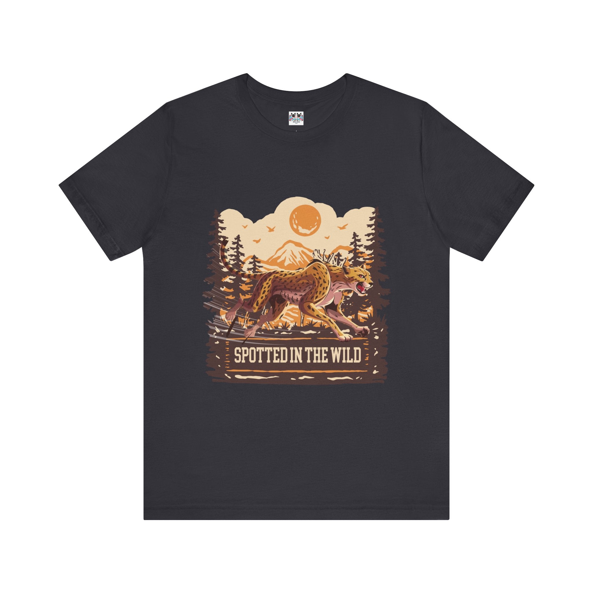 Spotted in the Wild Cheetah Forest Adventure T-Shirt