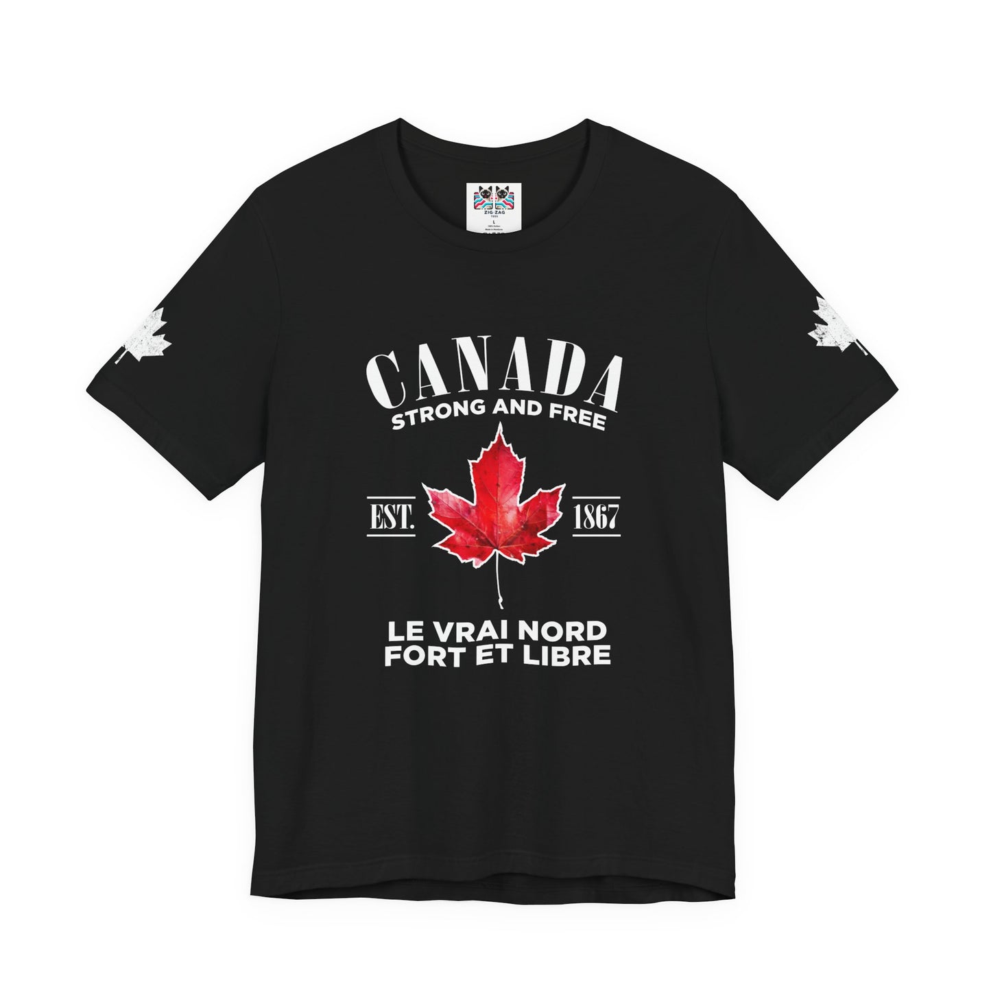 Canada Strong and Free True Maple Heritage T-Shirt