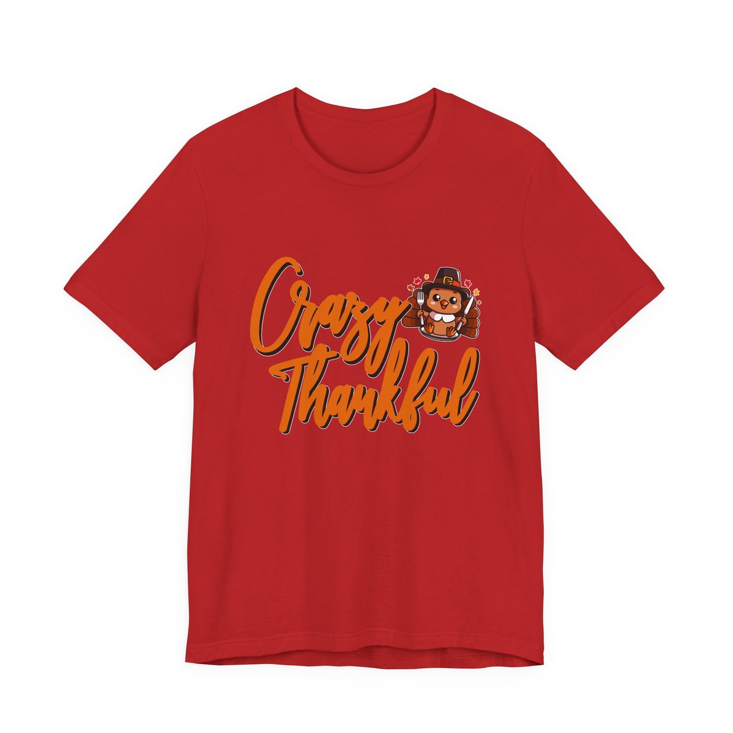 Crazy Thankful Baby Turkey T-Shirt