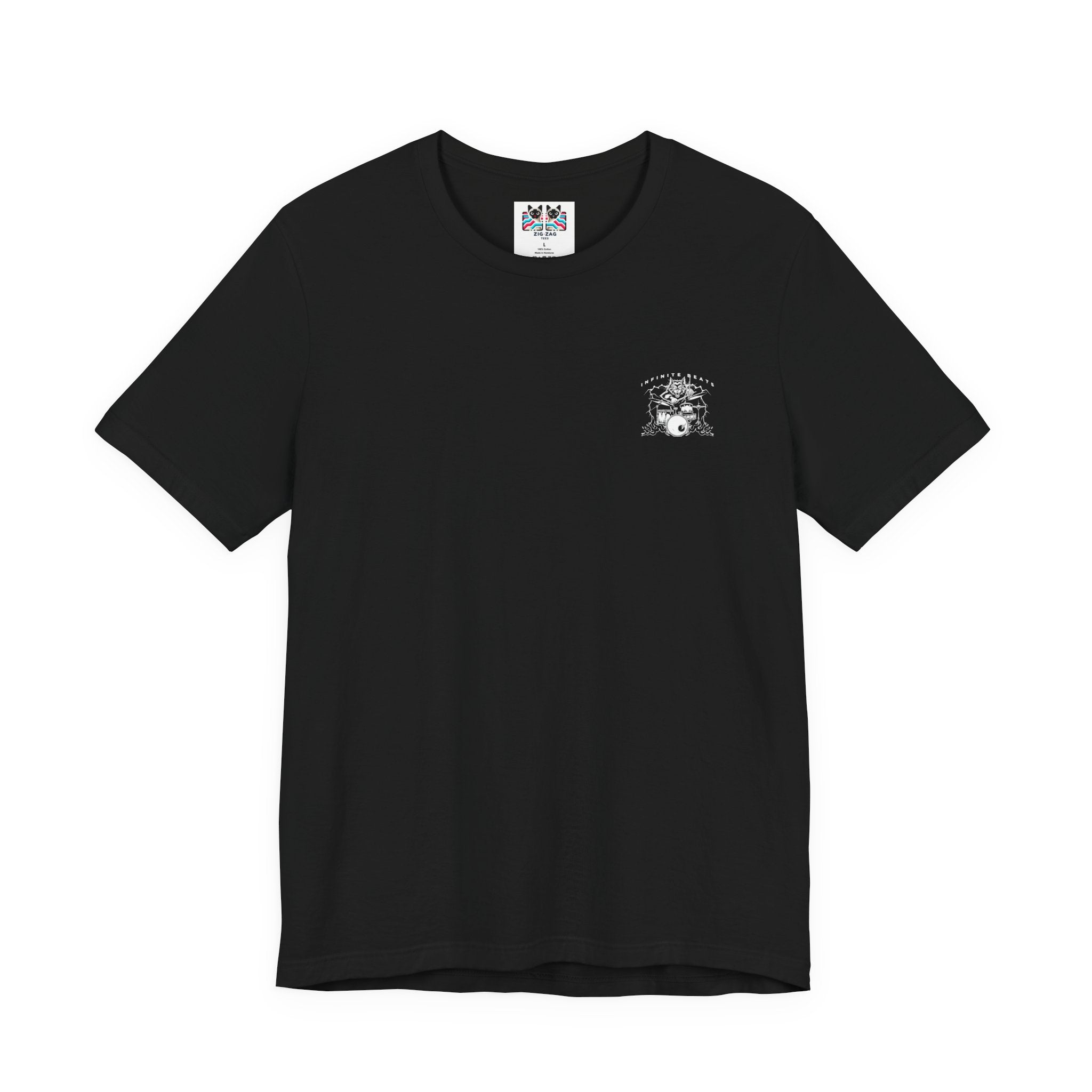 Nine Lives Infinite Beats DRUM BEAST T-Shirt – Furious Car Drum Machine Graphic
