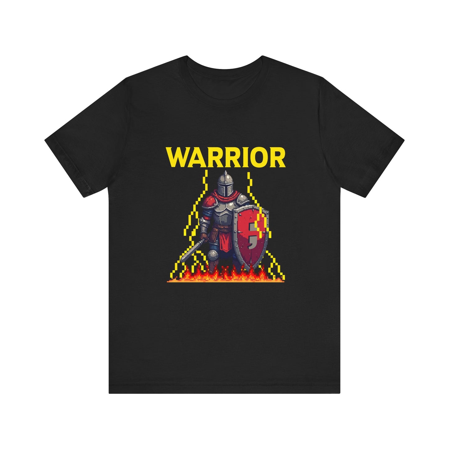 WARRIOR Mental Strength Graphic Tee for Fighters Survivors and Bold Souls Who Keep Going Even When the World Says Stop