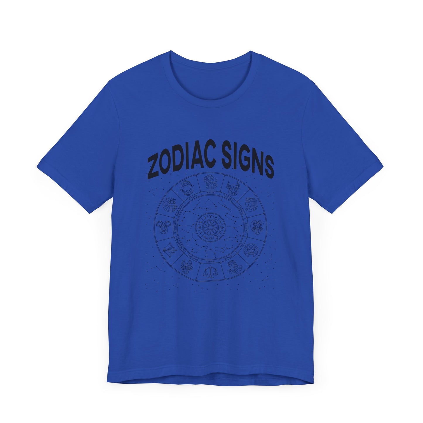 The Zodiac and the Stars Tee, Astrology Graphic Shirt, Celestial Alignment Top, Horoscope Energy Tee, Cosmic Belief Gift