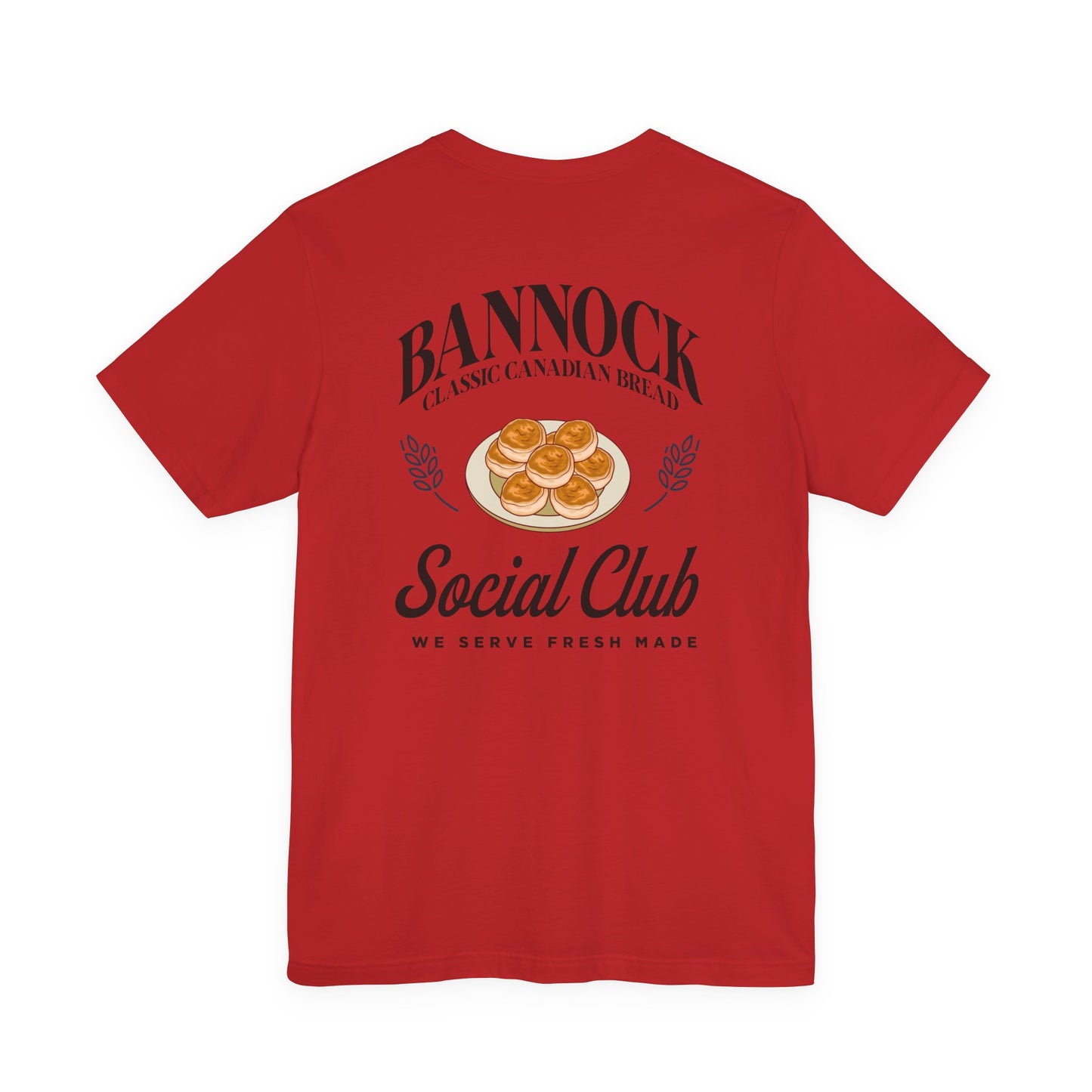 Bannock Classic Canadian Bread T-Shirt – Featuring Traditional Bread Graphic