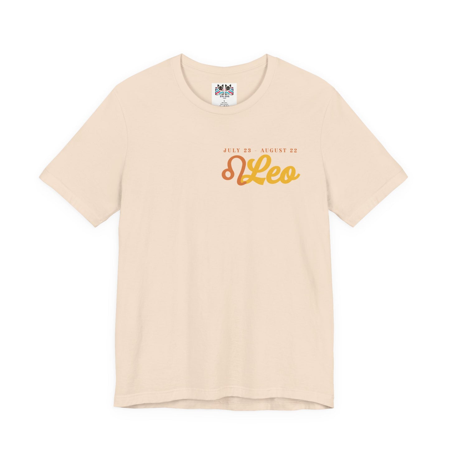 Leo Constellation & Floral Zodiac T-Shirt – July 23 to August 22