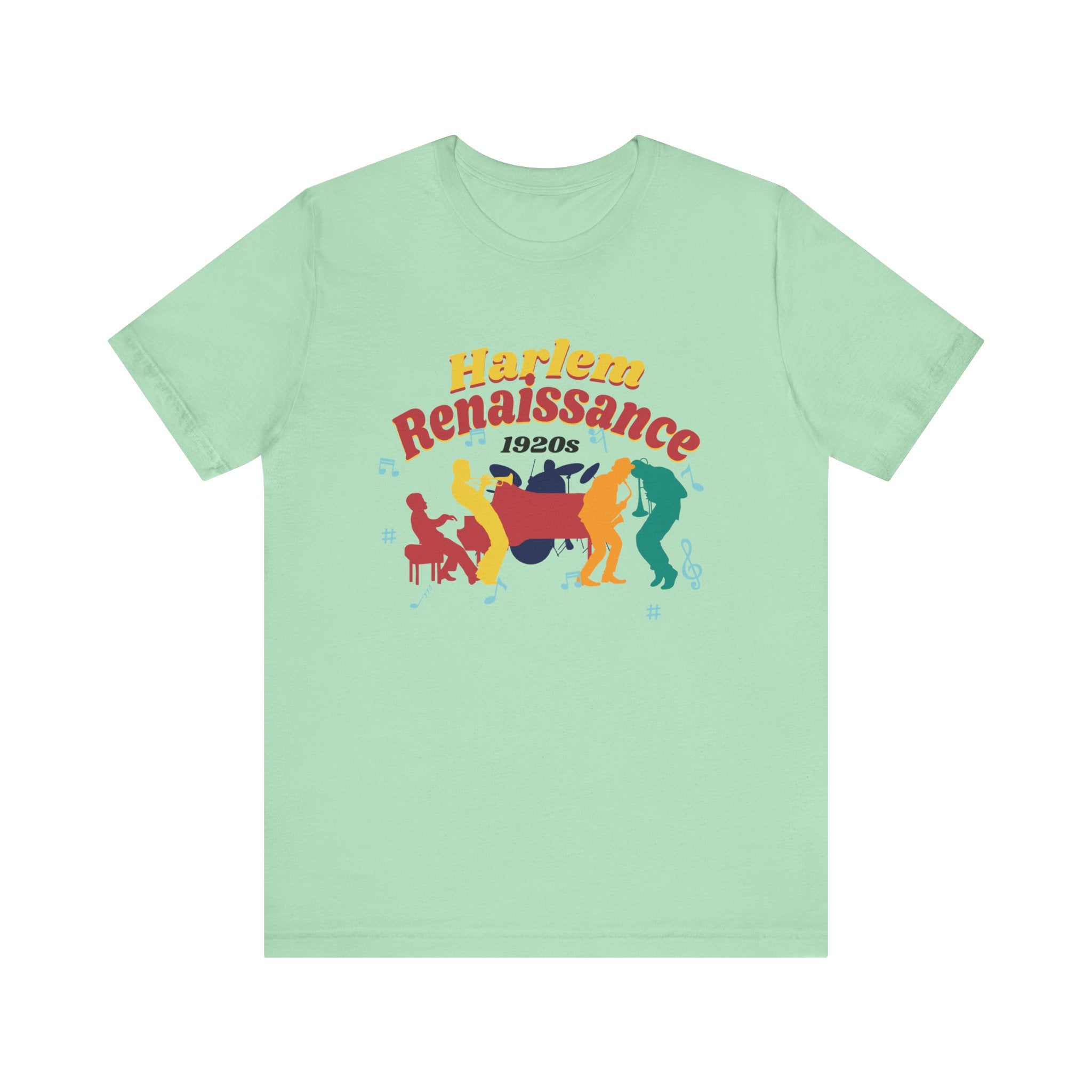 Harlem Renaissance 1920s   Official Graphic Statement Tee for History Buffs, Jazz Lovers, and Cultural Revival Enthusiasts Everywhere