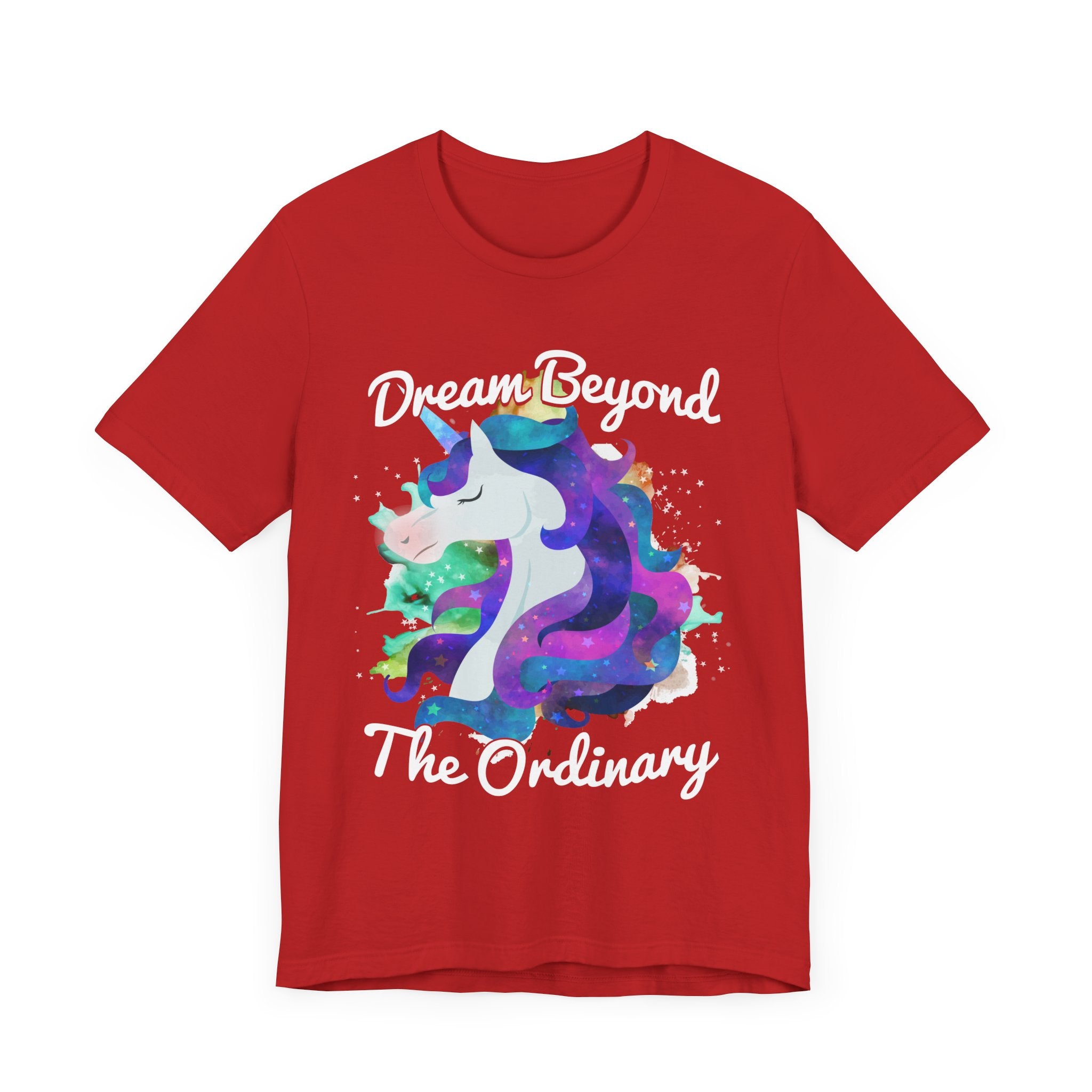 Abstract Unicorn Head - Magical & Whimsical T-Shirt