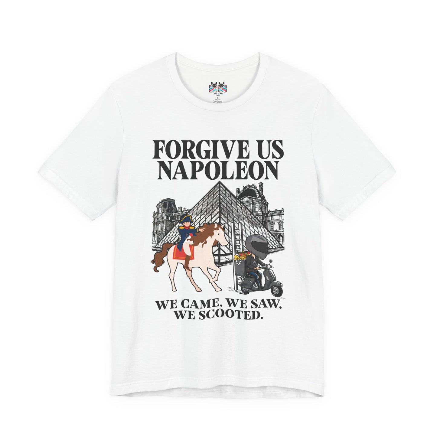 Forgive Us Napoleon – Louvre Museum Heist Tee