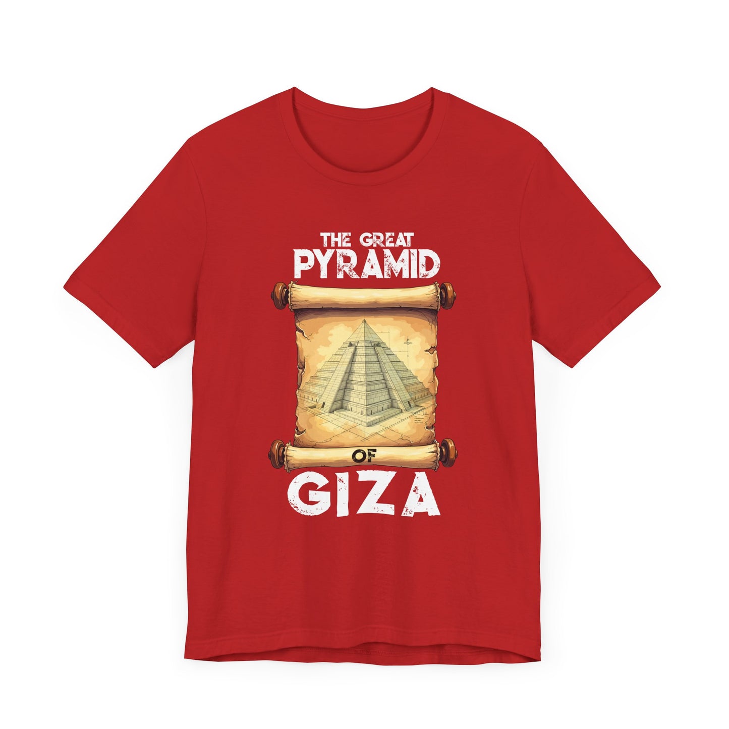 Pyramid Blueprint Tee, Ancient Design Shirt, Egypt History Graphic Tee, Architectural Genius Top, Cultural Heritage Gift