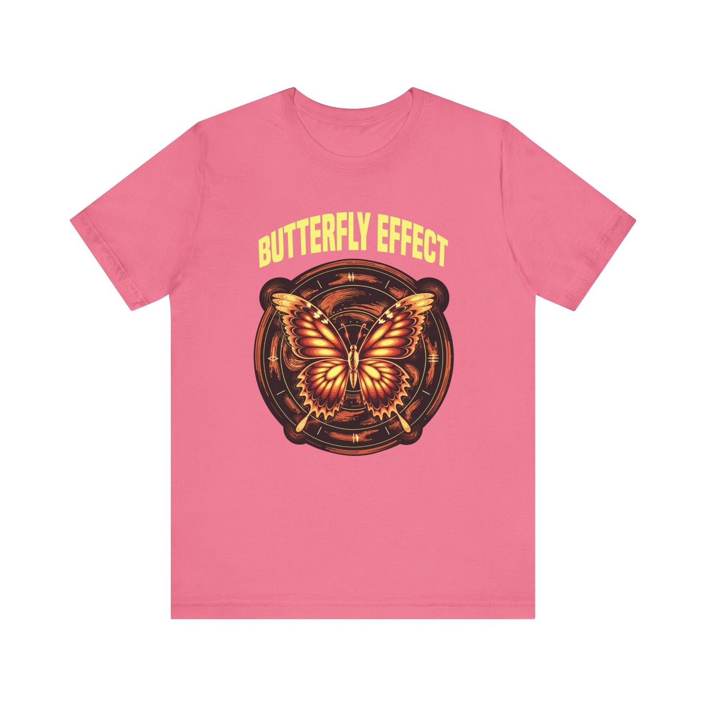 Warning Butterfly Effect Ahead Tee, Sci-Fi Chaos Shirt, Time Shift Graphic Tee, Multiverse Humor Top, Cause and Effect Gift