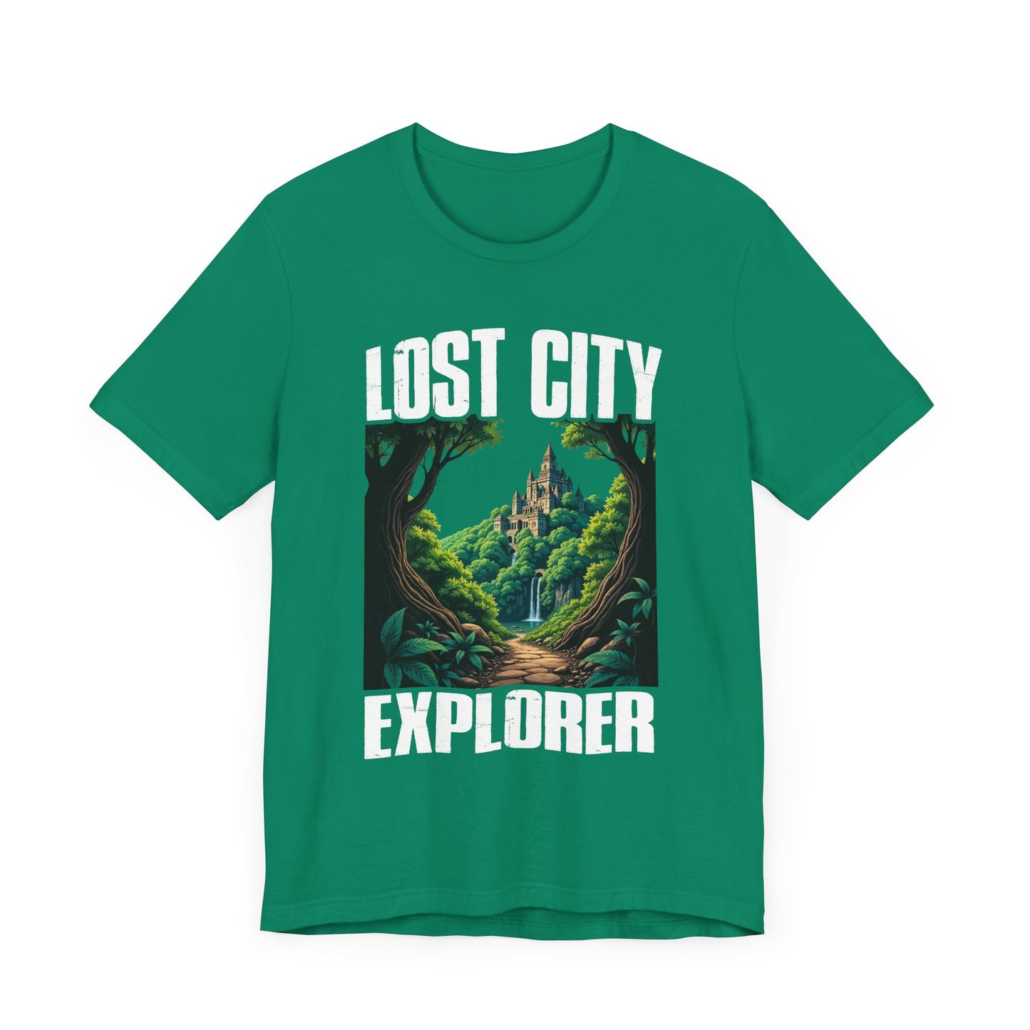 Lost City Explorer Tee, History Adventure Shirt, Archaeology Trek Top, Ancient Mystery Graphic, Discovery Fan Gift