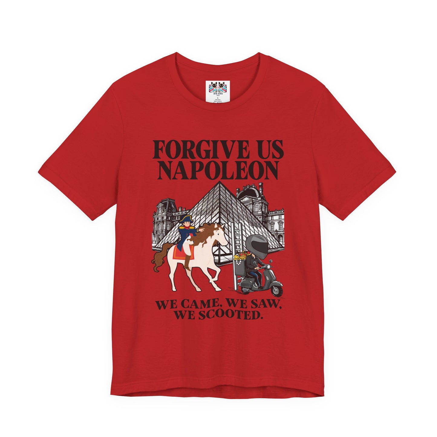 Forgive Us Napoleon – Louvre Museum Heist Tee