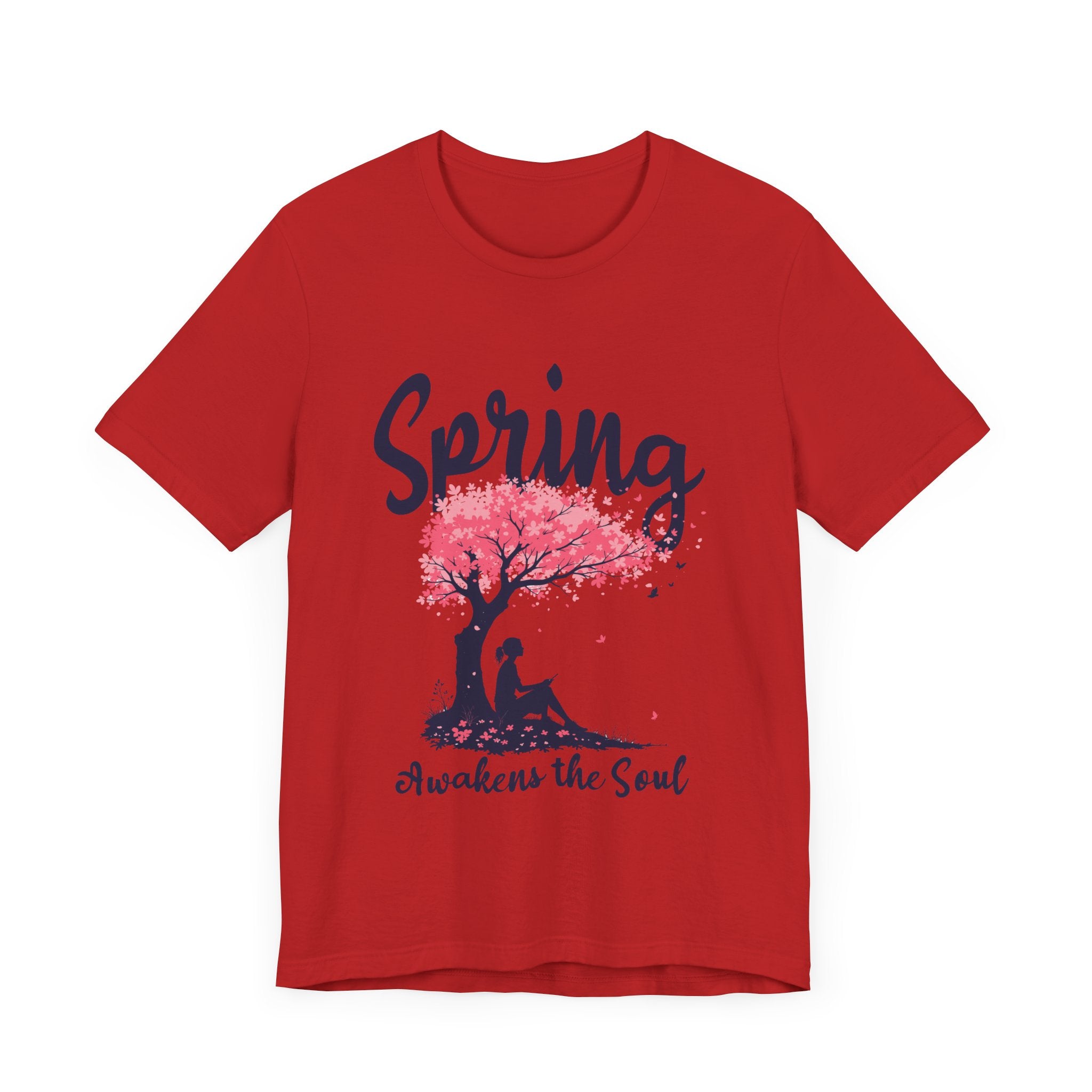 Flourish and Thrive Tee, Positive Growth Shirt, Spring Bloom Top, Empowering Nature Quote Tee, Floral Energy Gift Tee