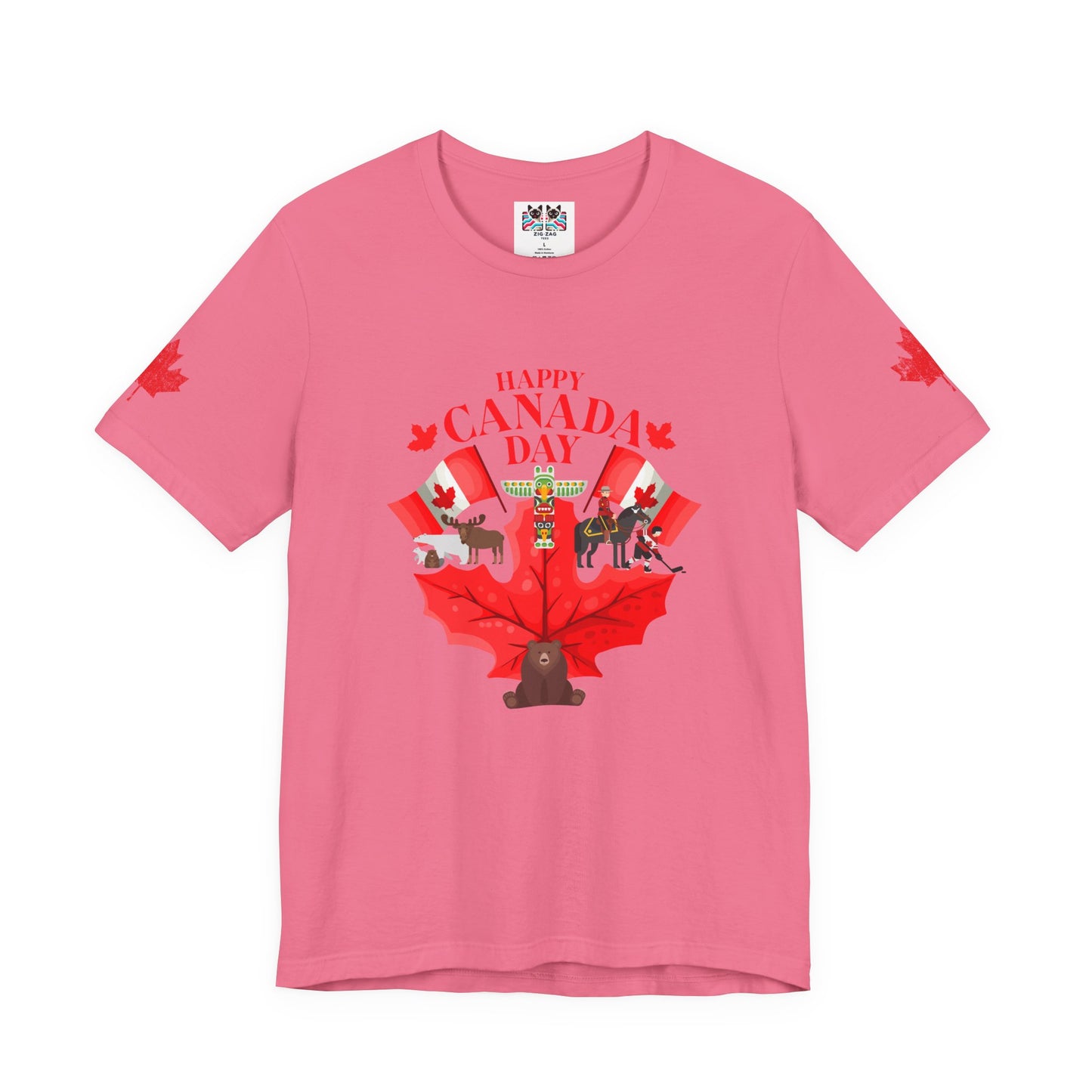 Happy Canada Day Maple Celebration T-Shirt