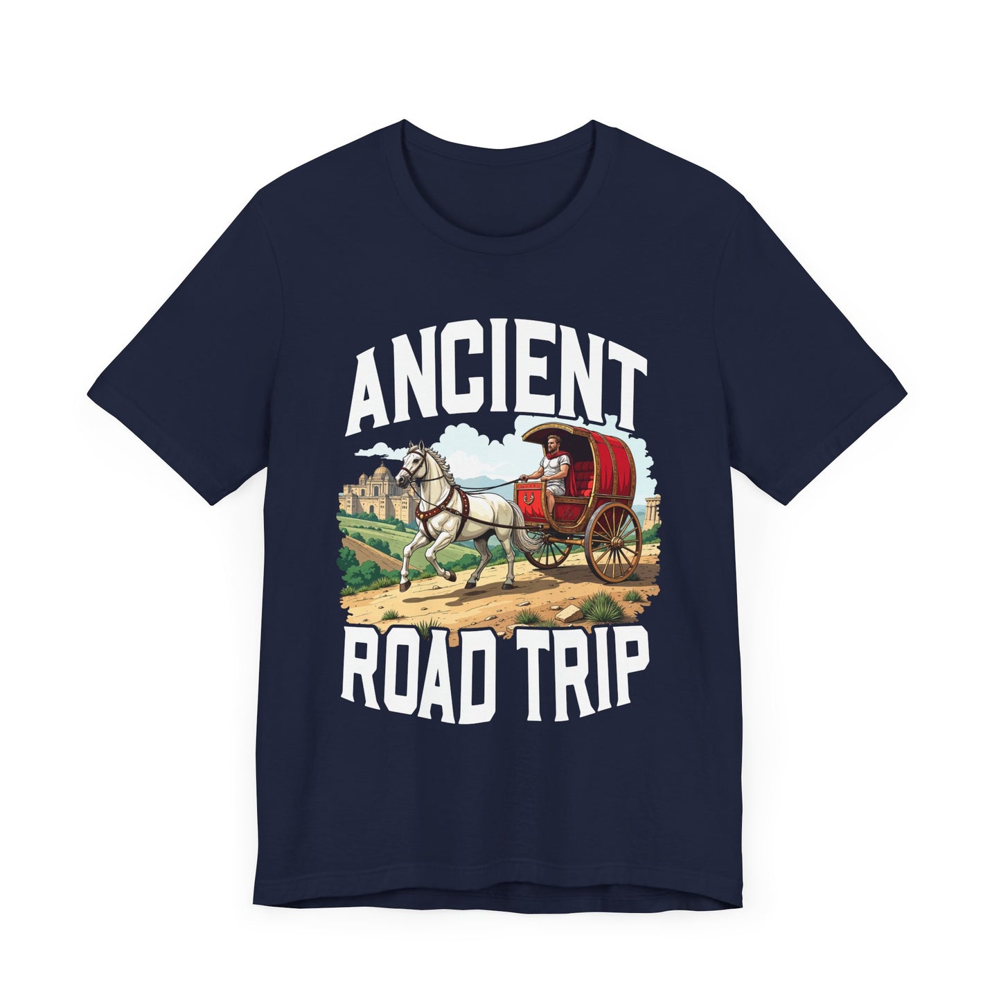 Ancient Road Trip Tee, History Explorer Shirt, Archaeology Adventure Top, Cultural Heritage Graphic, Travel Through Time Gift