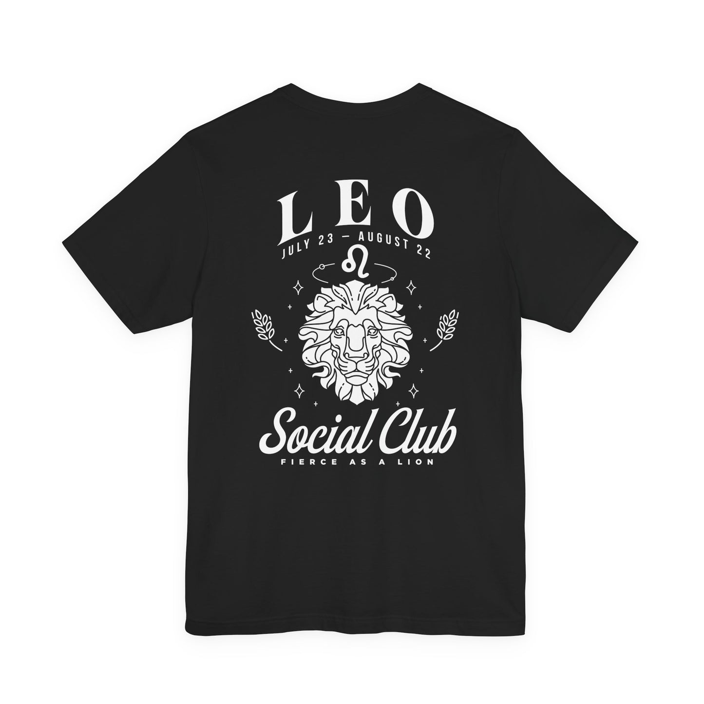 Leo Social Club T-Shirt – Fierce as a Lion