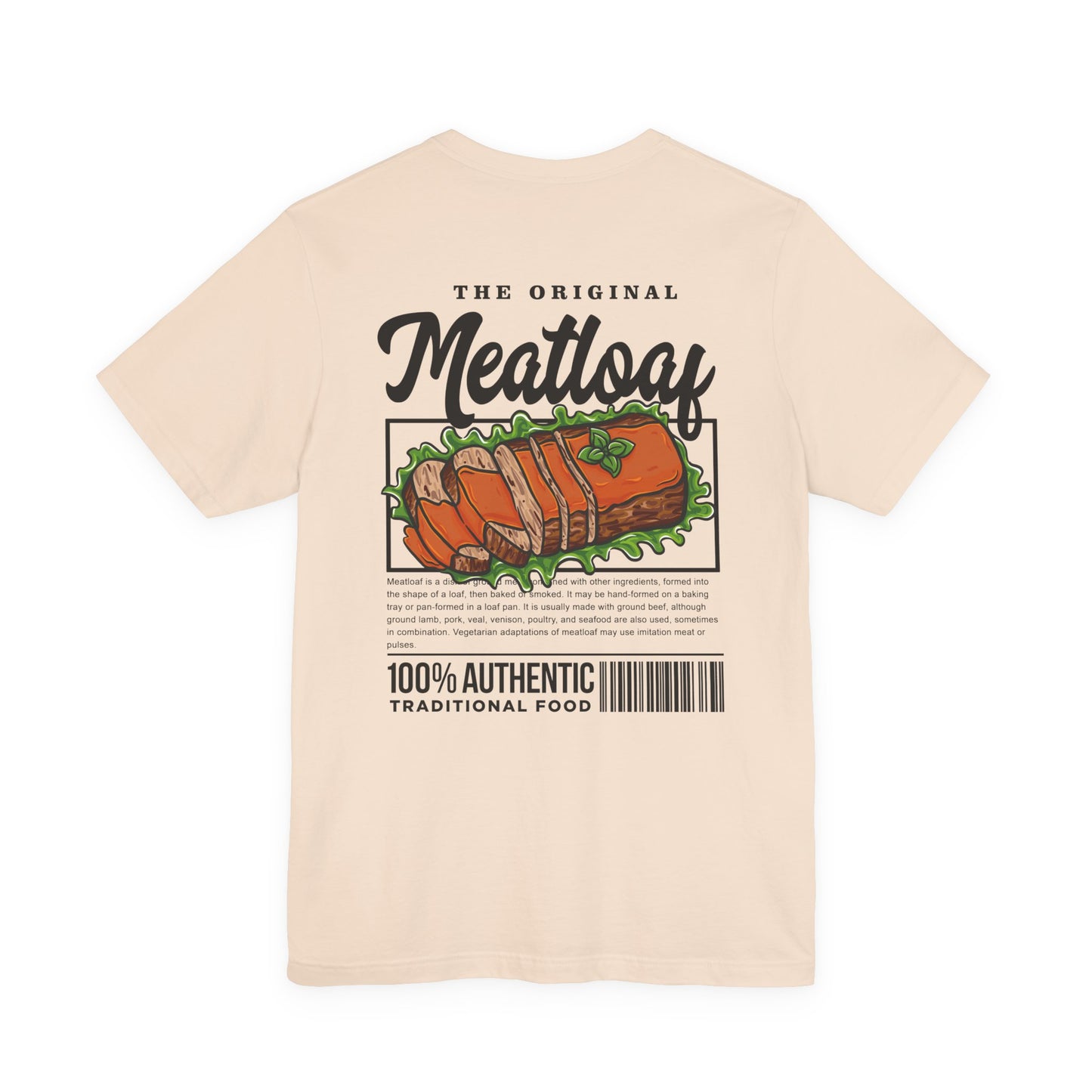 The Original Meatloaf Tshirt – Classic Comfort Food Icon