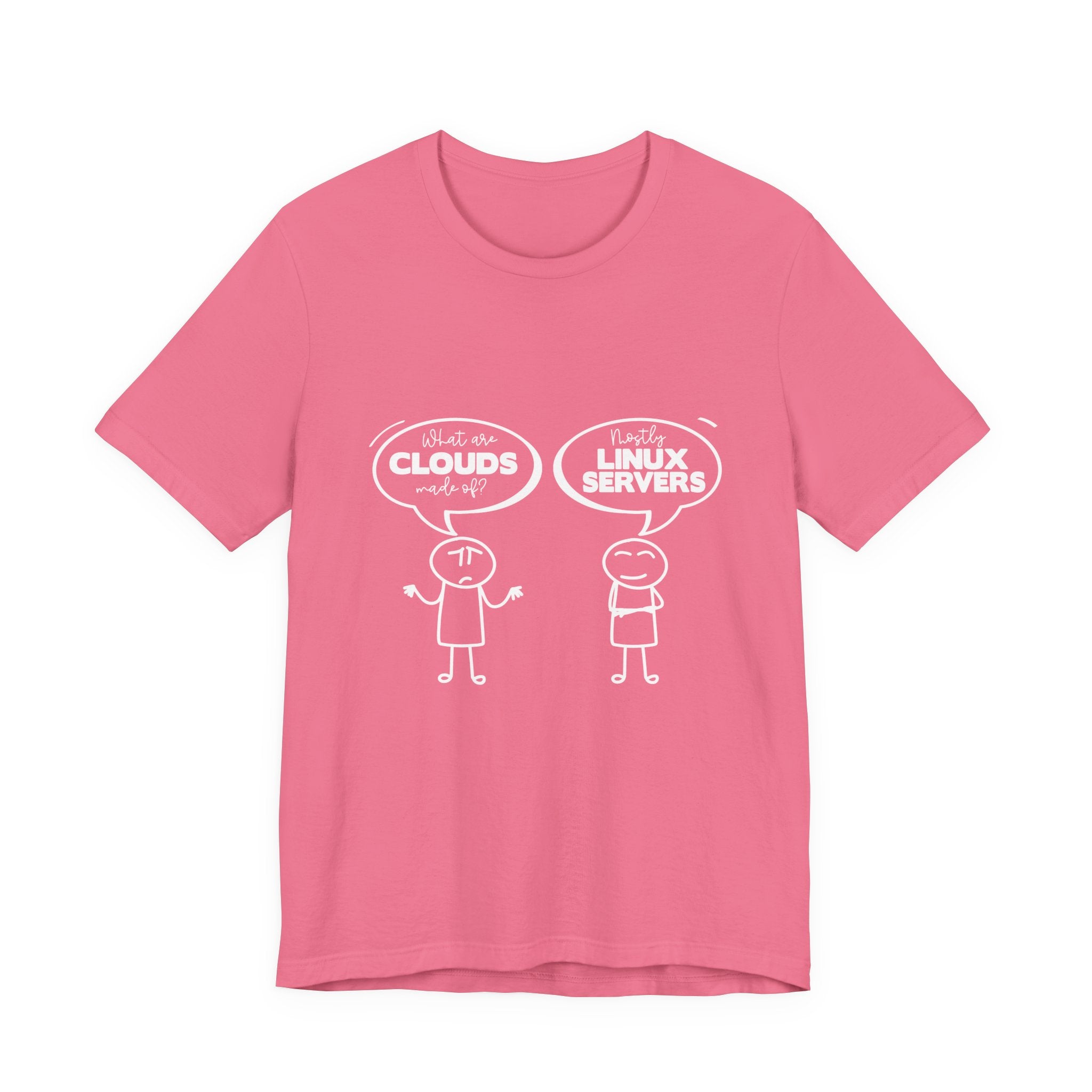 Mostly Linux Servers Funny Cloud T-Shirt