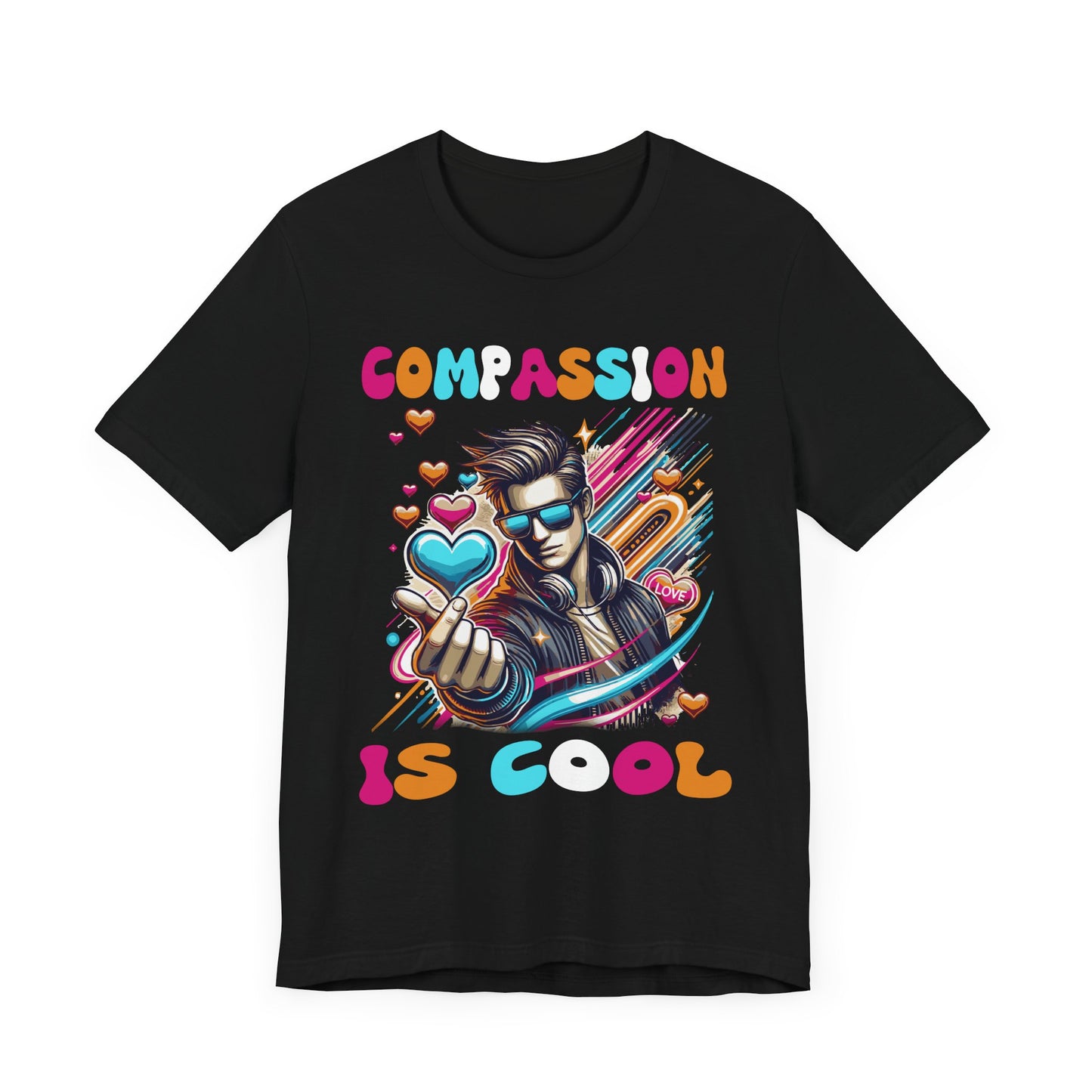 Compassion Is Cool - Kindness Graphic T-Shirt