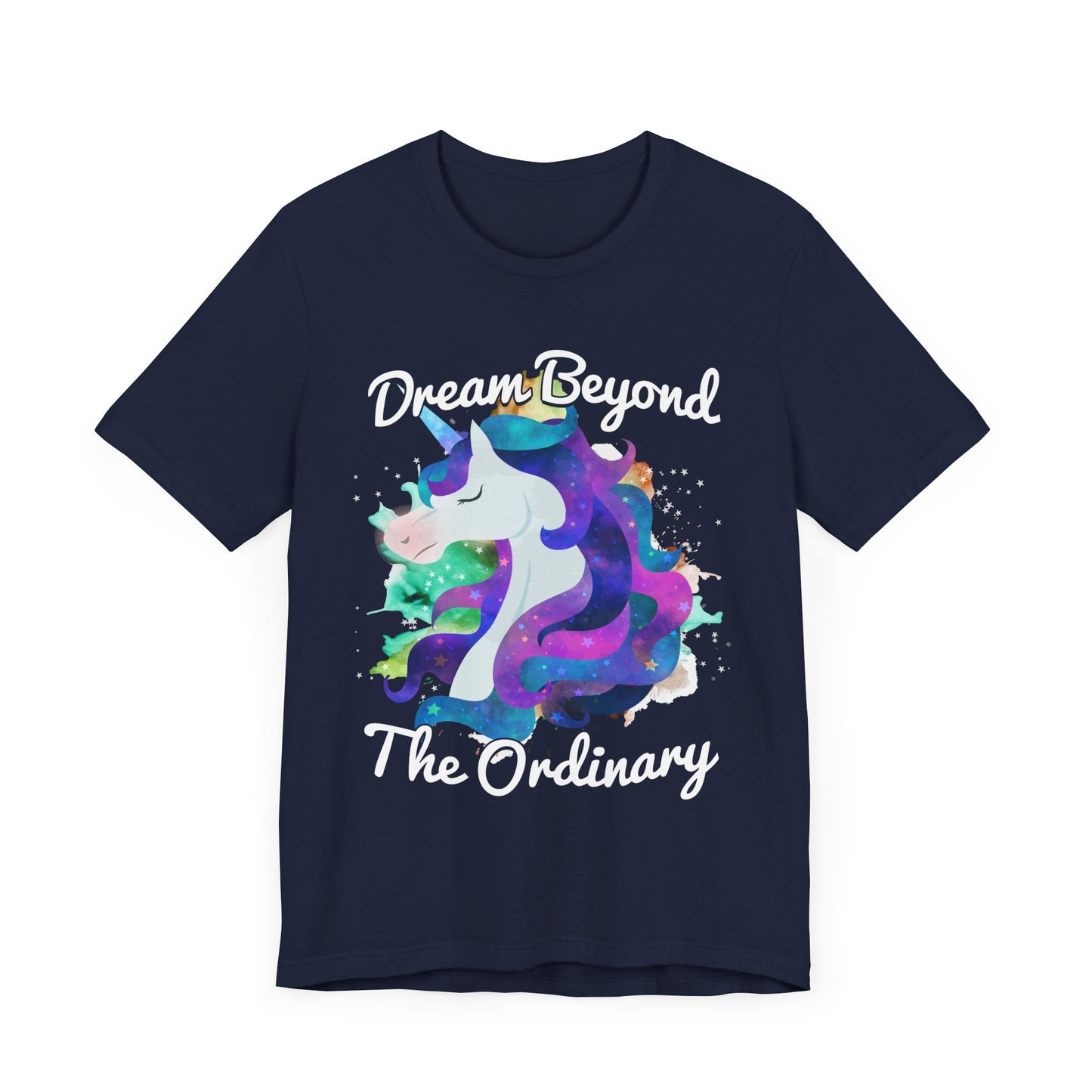 Abstract Unicorn Head - Magical & Whimsical T-Shirt