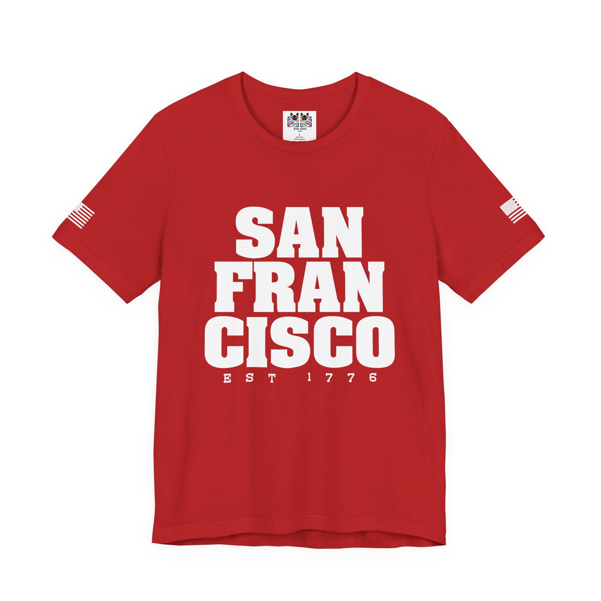 California Bay Area T-Shirt – Bold Varsity Style Graphic Tee