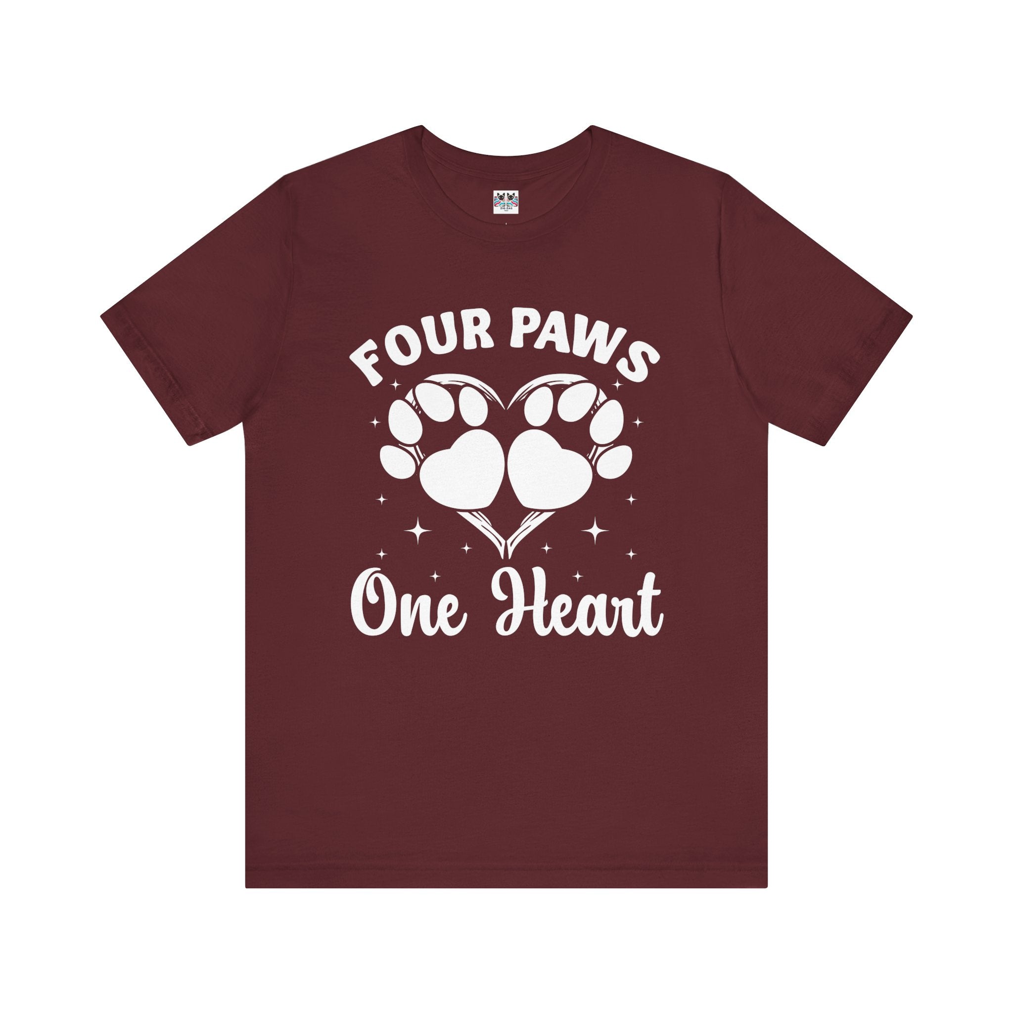Four Paws, One Heart T-Shirt