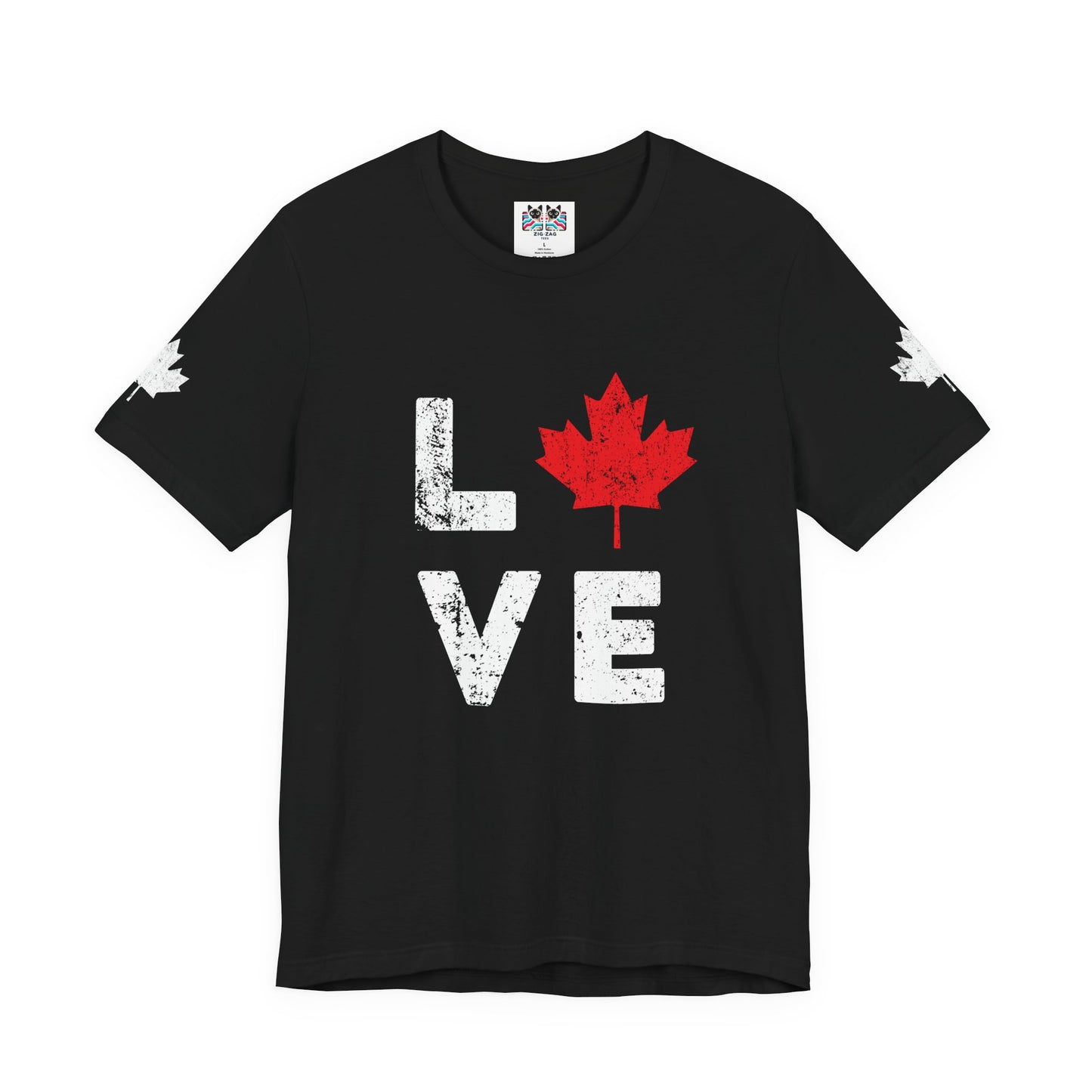 Canada Maple Leaf Love T-Shirt
